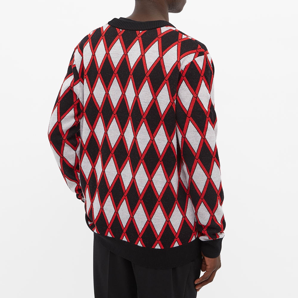 Fred Perry Harlequin Cardigan - 4