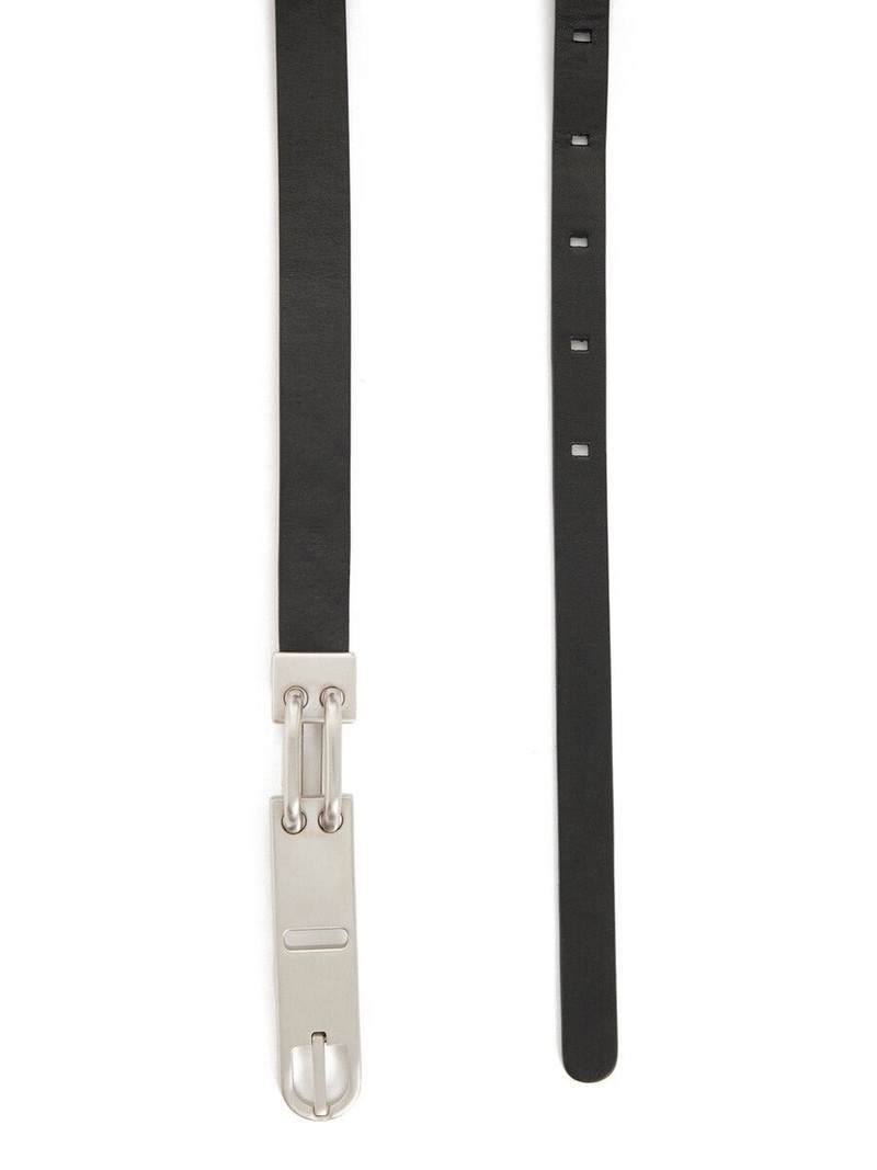 Rick Owens Leather Buckle Belt 3