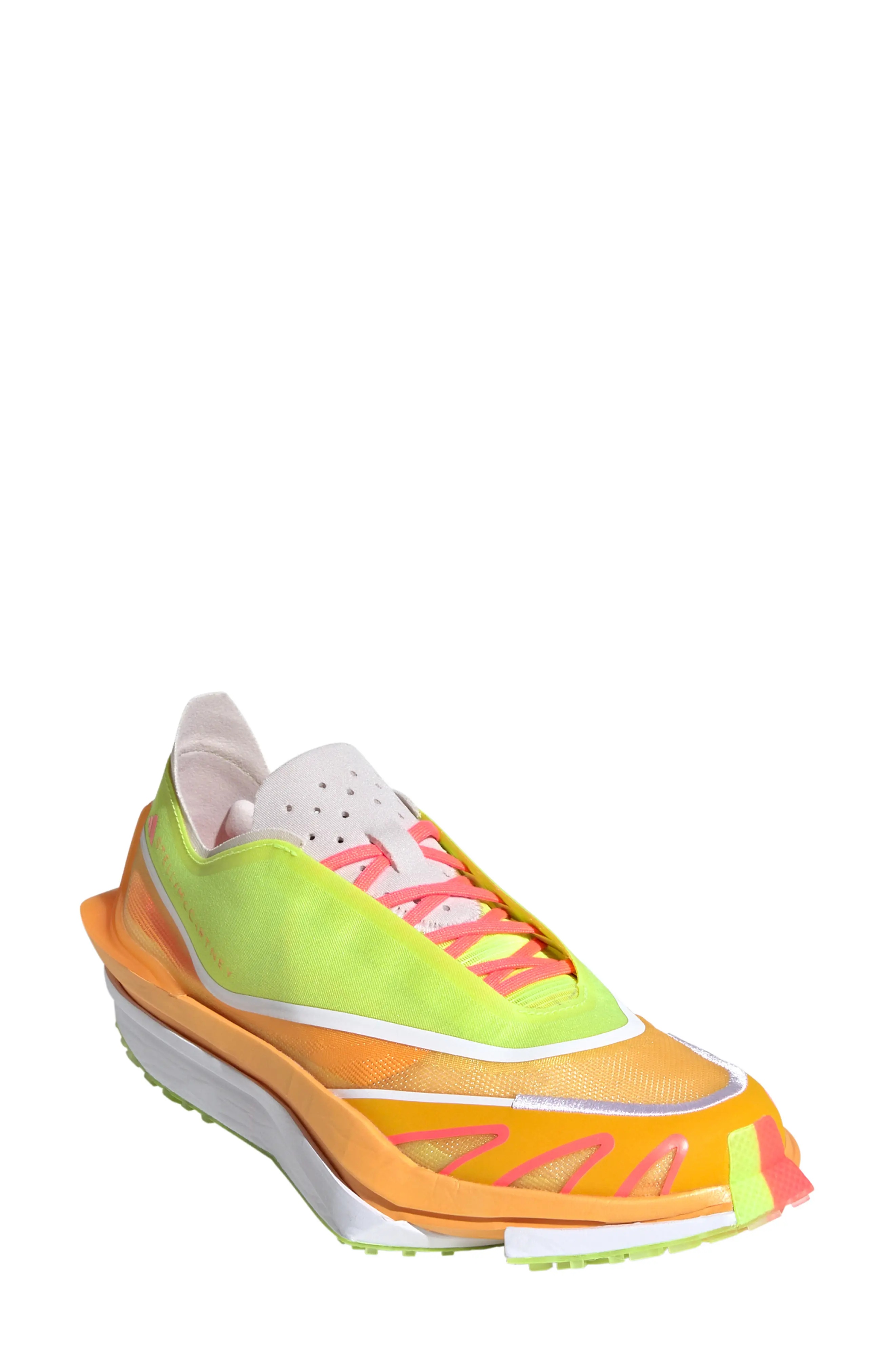 Earthlight Pro Running Shoe in Signal Green/orange/White - 1