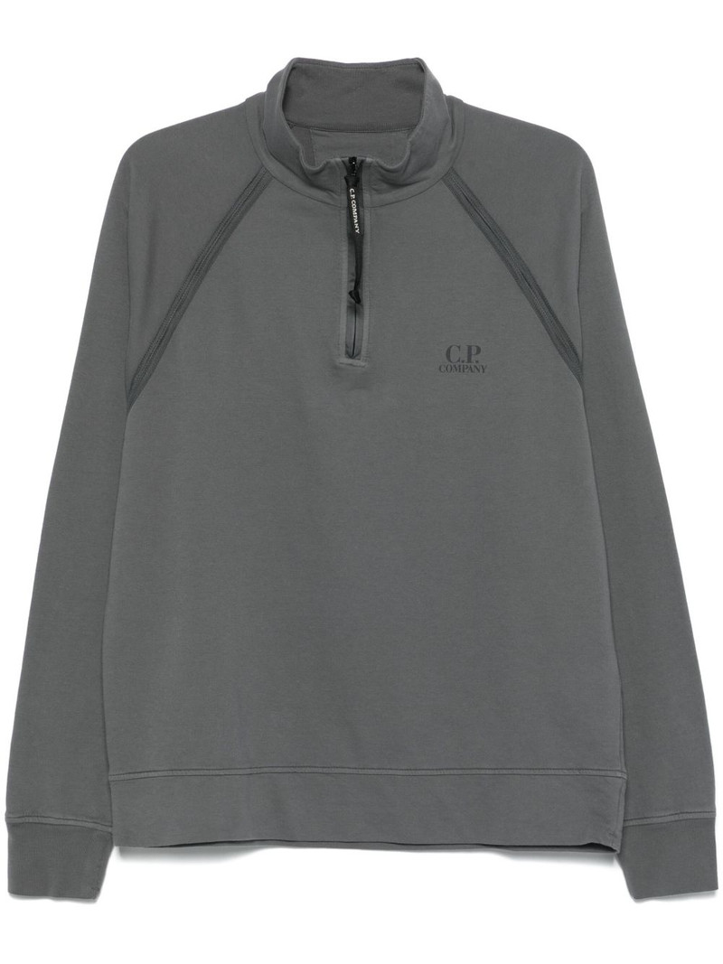 logo-print sweatshirt 1