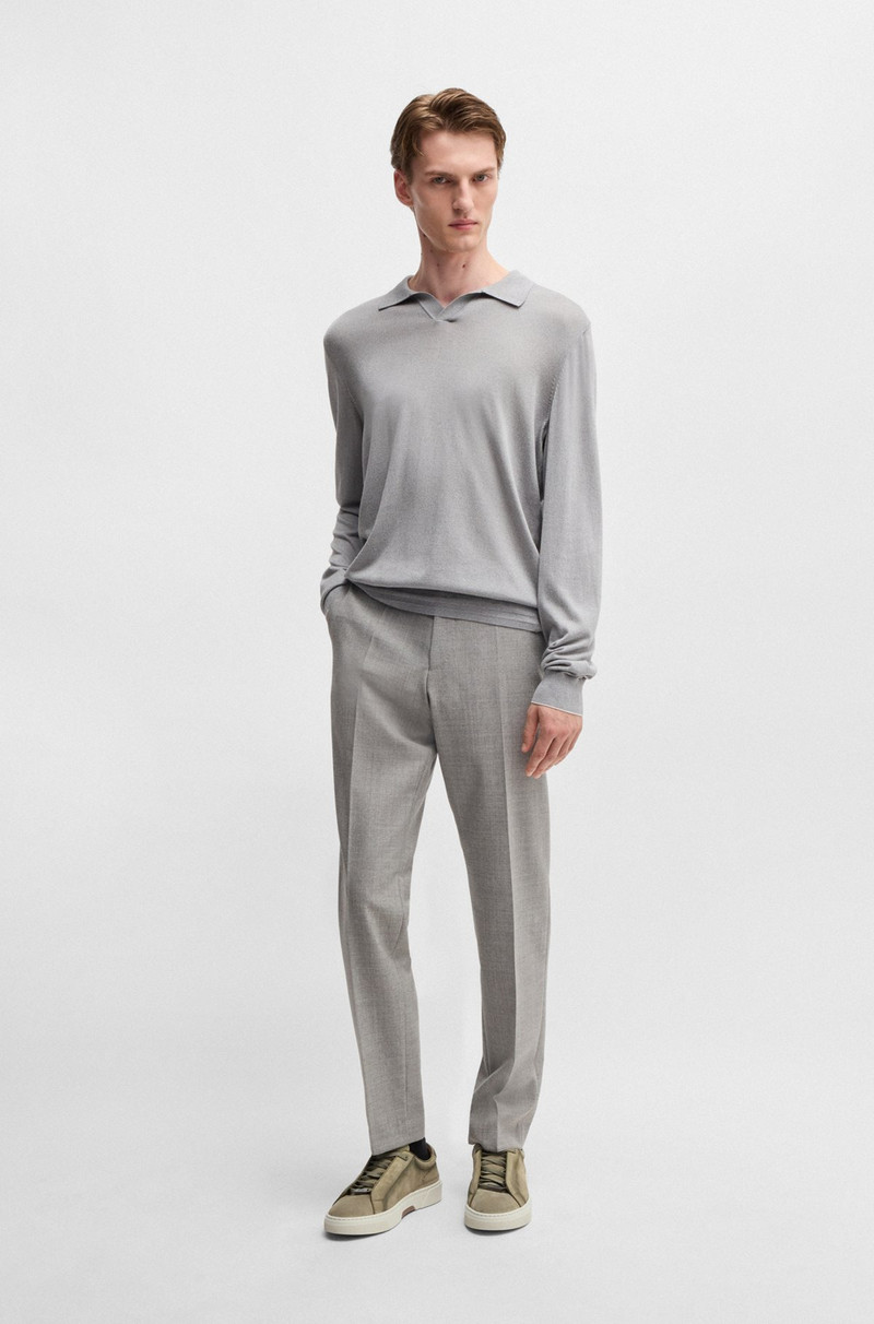BOSS GARY LOW-TOP TRAINERS IN SUEDE outlook