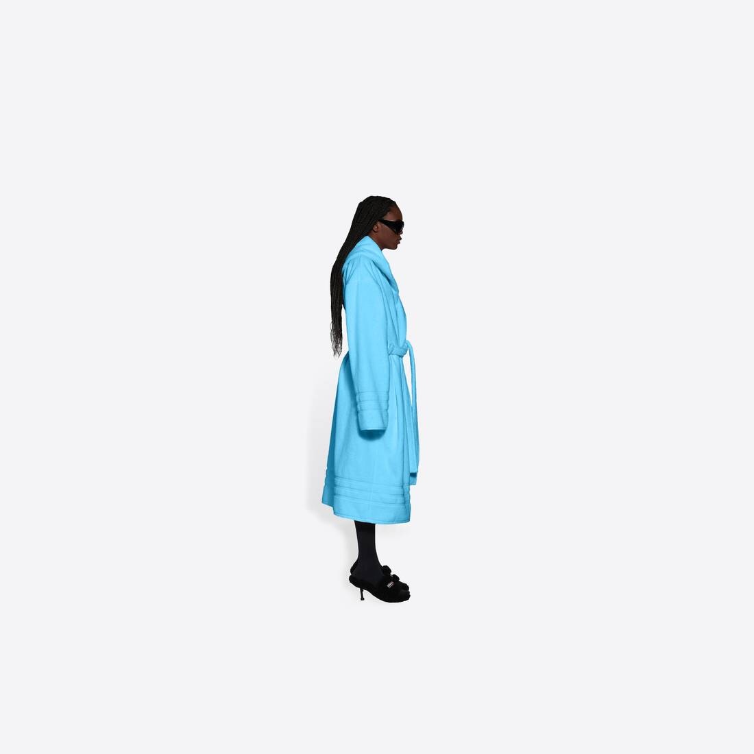 Women's Towel Resorts Coat in Azure - 4