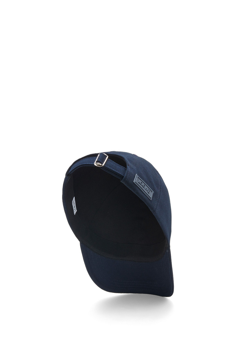 Loewe Patch cap in canvas outlook