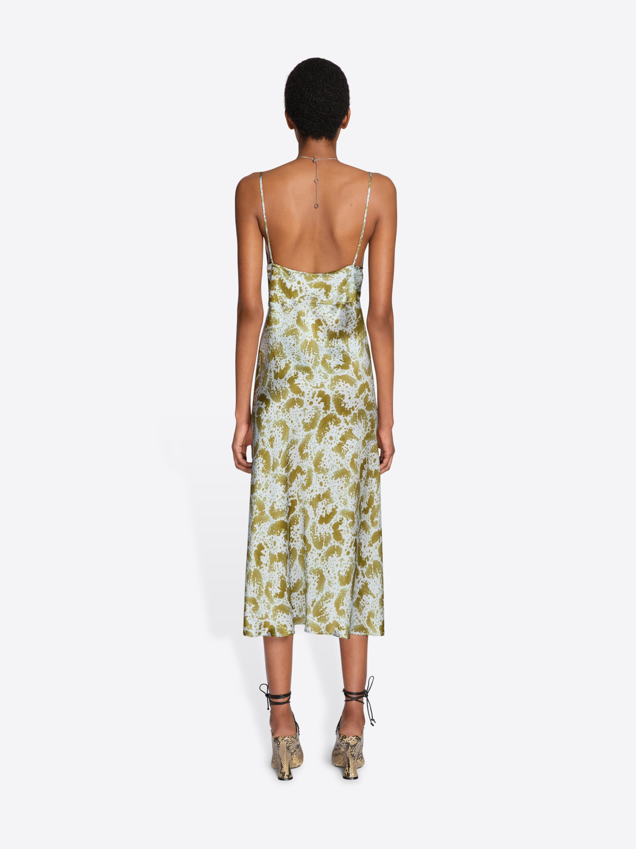 SILK SLIP DRESS - 4