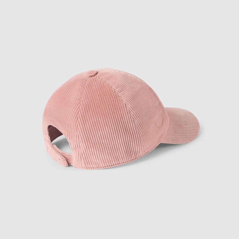 Corduroy baseball hat 4