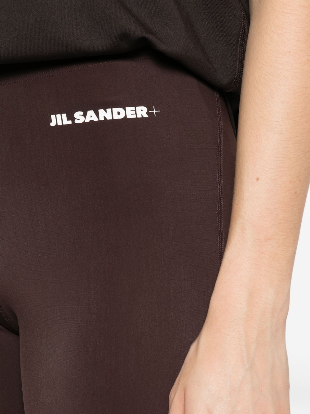logo-embellished leggings - 5