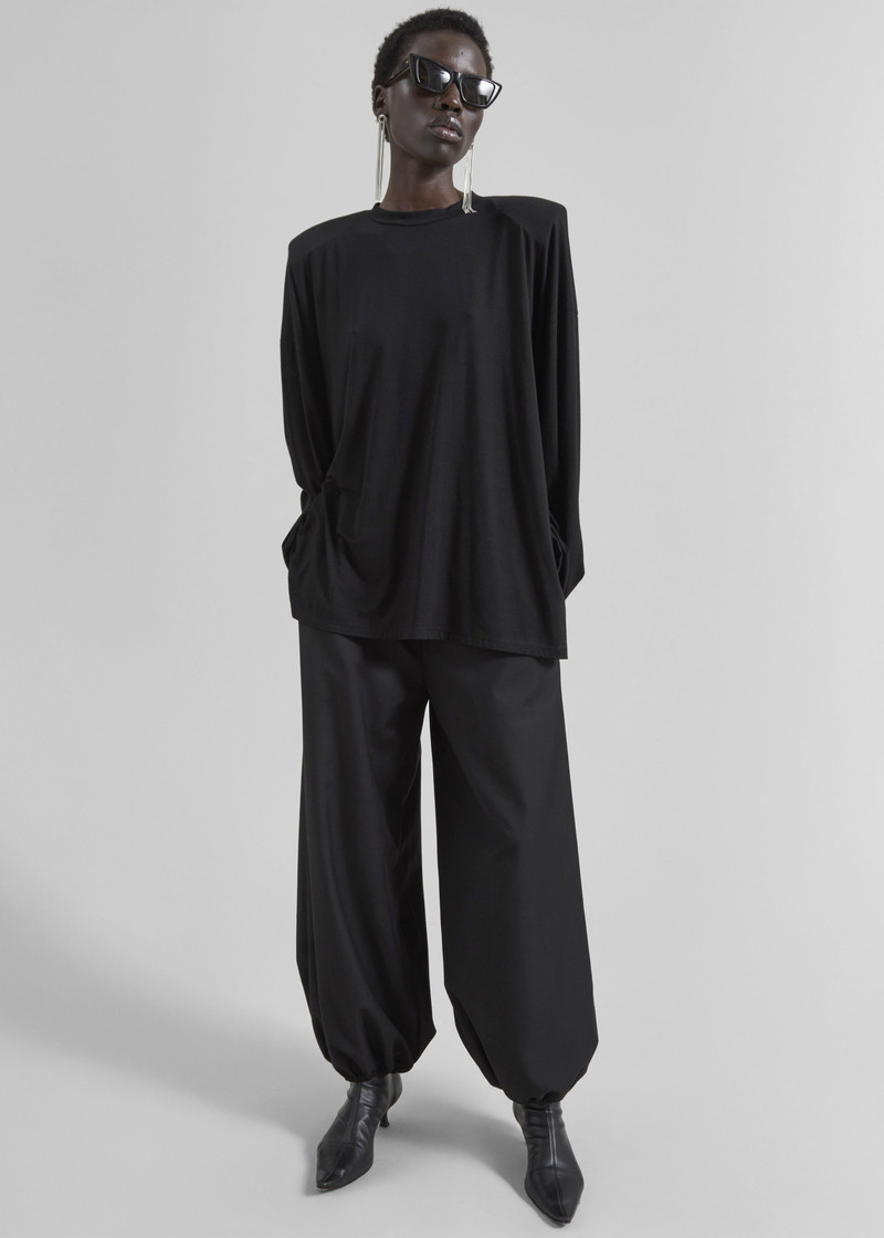 Ravvi Soft Padded Top - Black 3