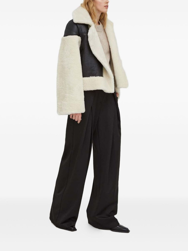 HERSKIND shearling panelled jacket outlook