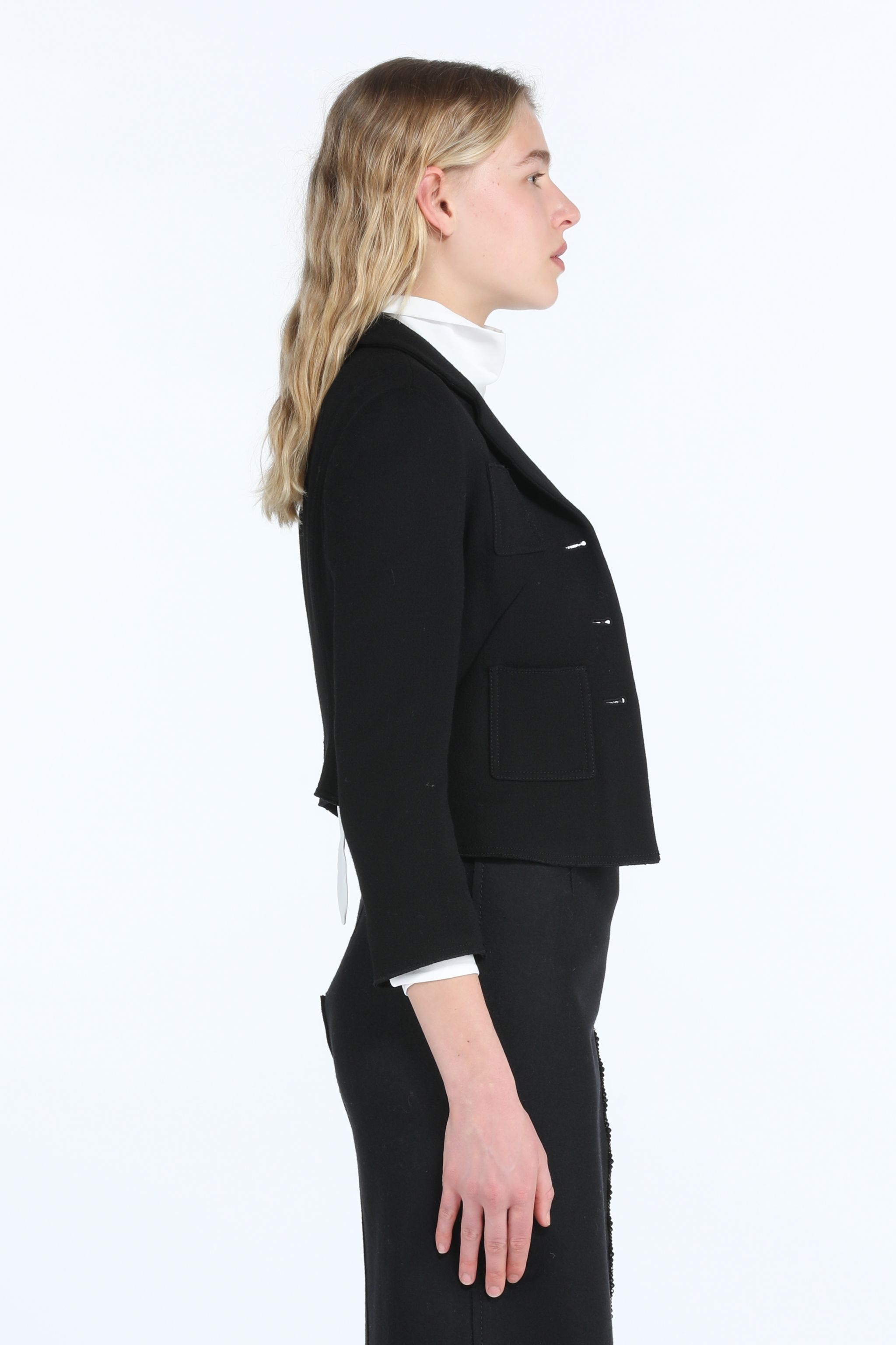 CROPPED TAILORED JACKET - 3