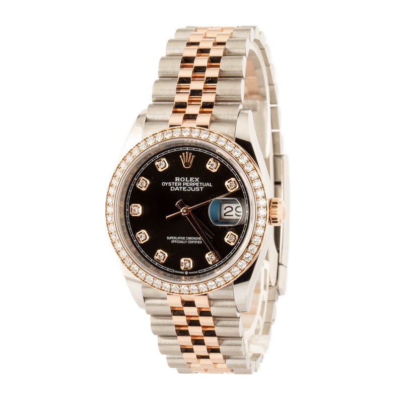 Rolex Datejust 36 Ref 126281 Black Diamond Dial - 2