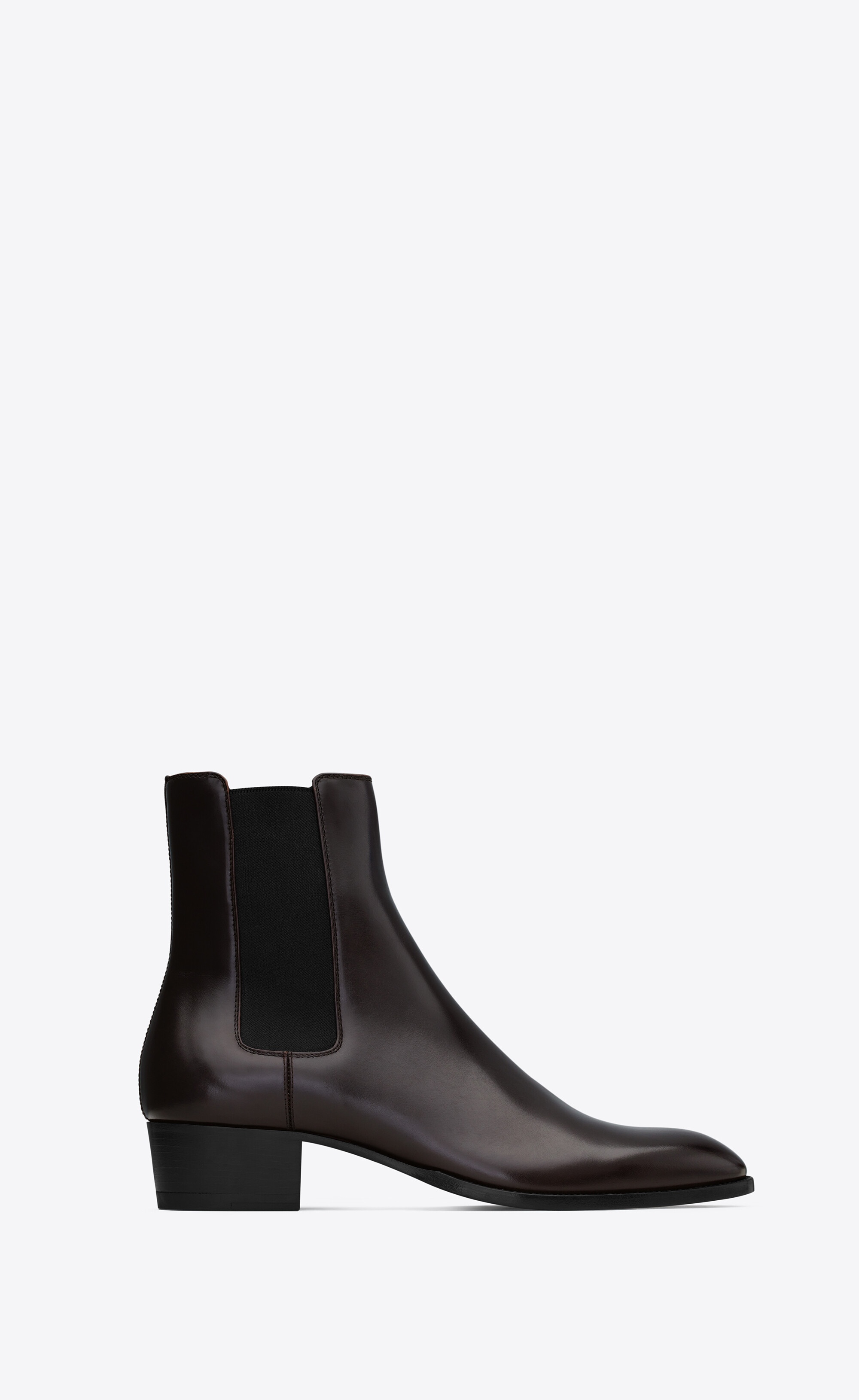 wyatt chelsea boots in smooth leather - 1