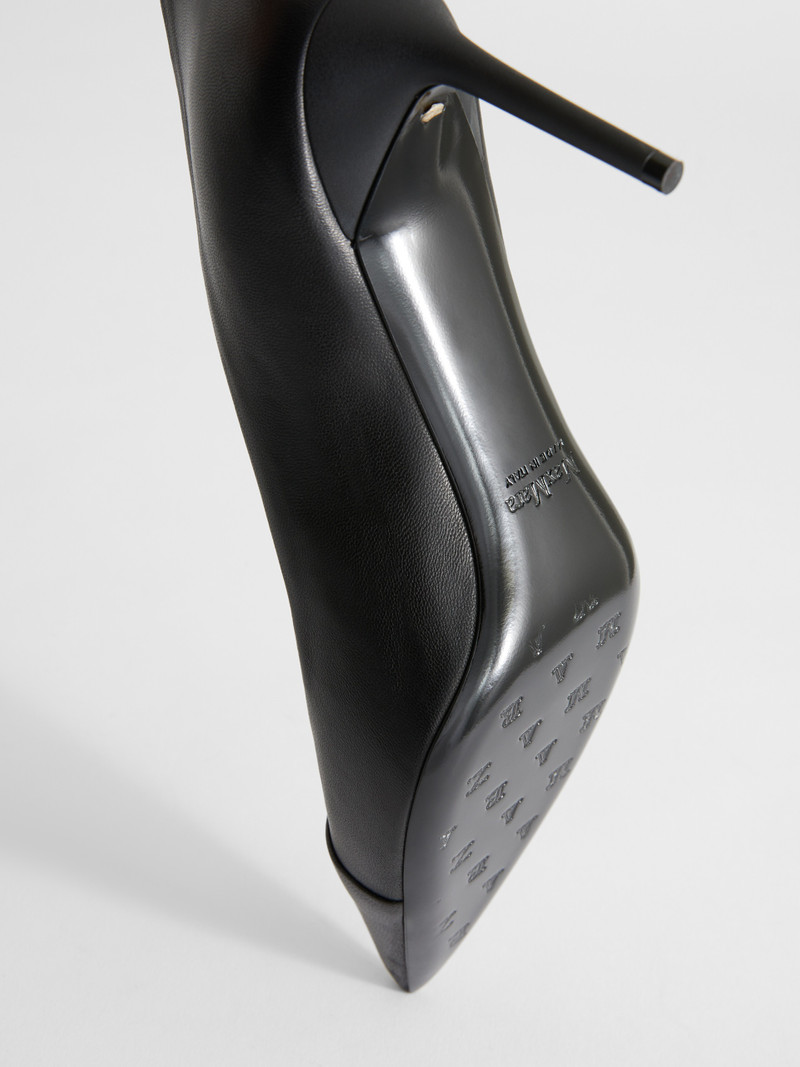 PHYLLIS Nappa leather court shoes 5