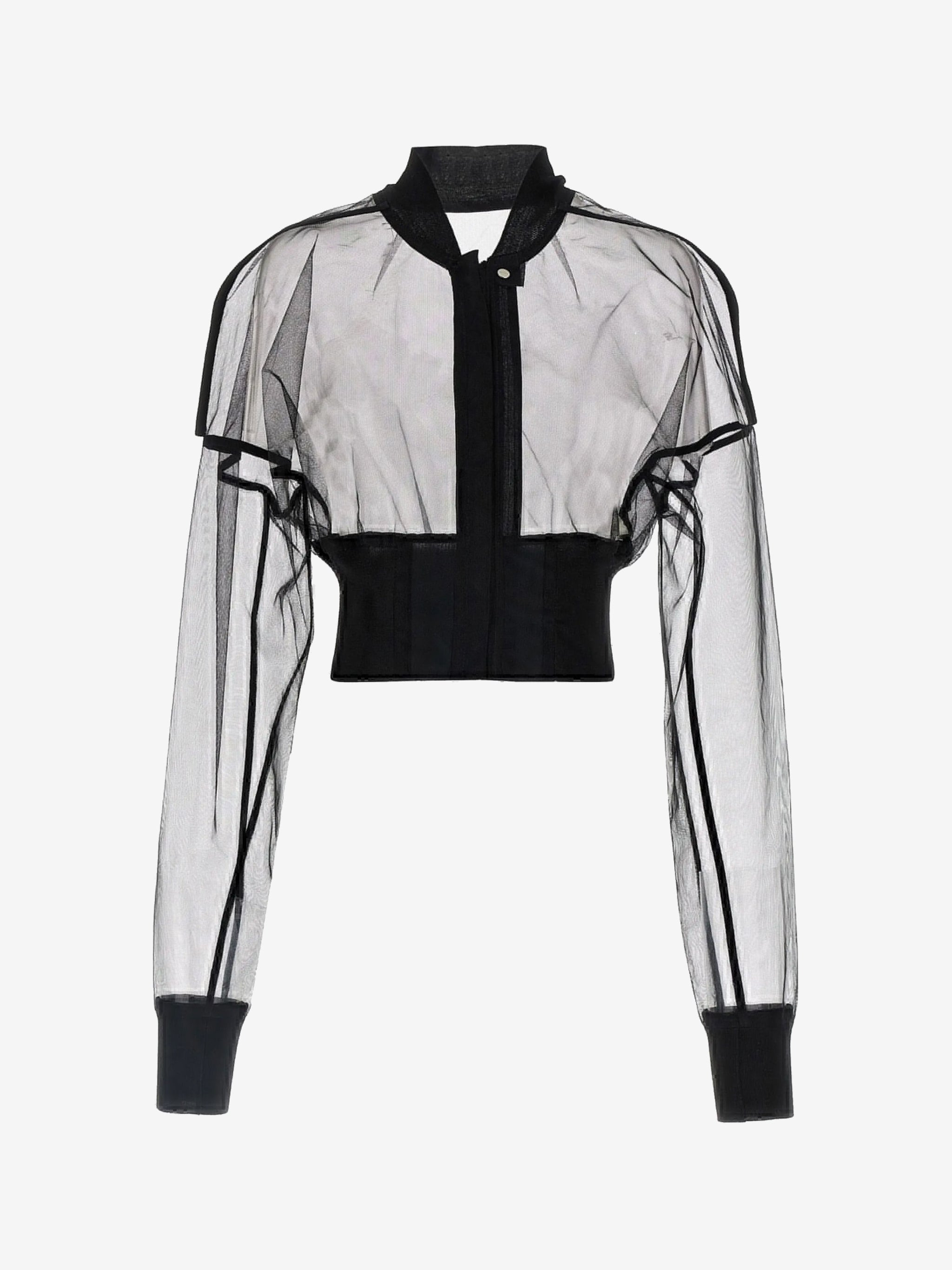 RICK OWENS - Women Bomber Flight Jkt Cropped - 1