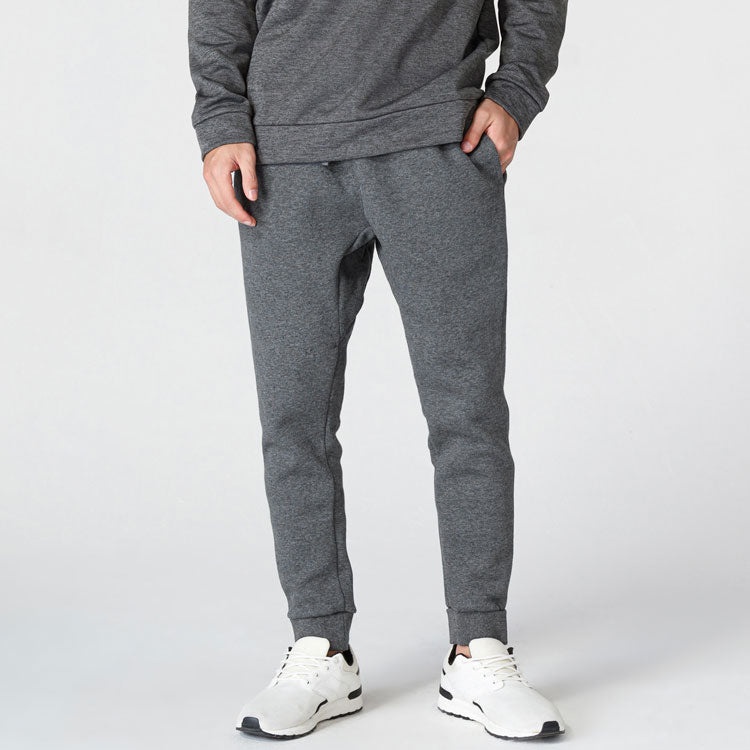 Nike Alphabet Fleece Lined Stay Warm Knit Sports Pants Gray AT5266-071 - 3