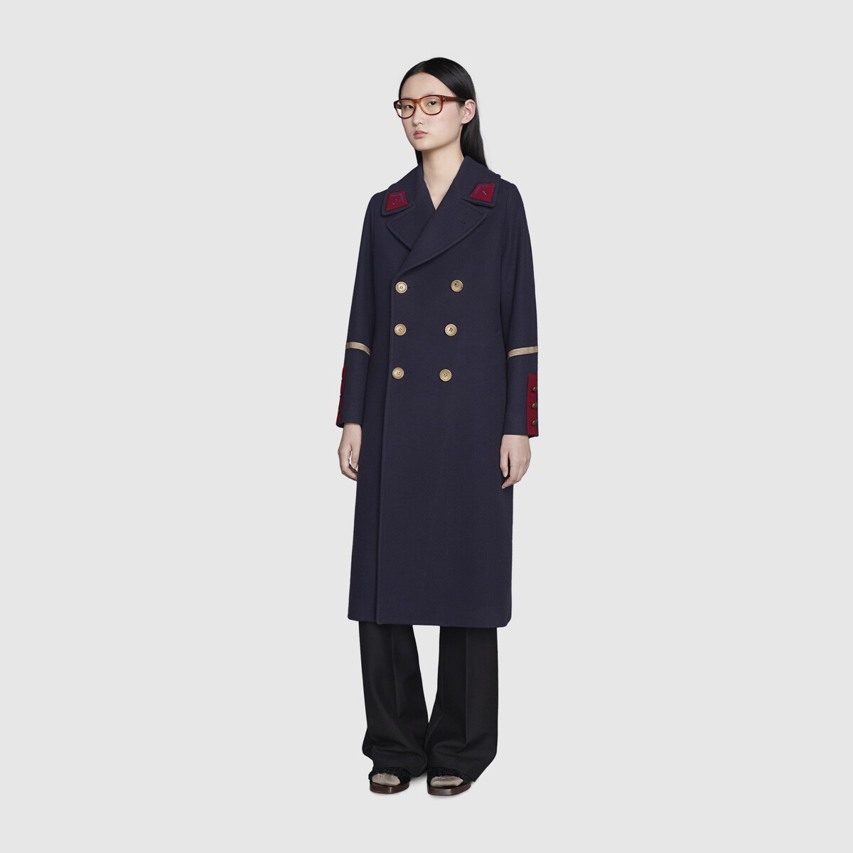 2015 Re-Edition double-breasted coat - 2