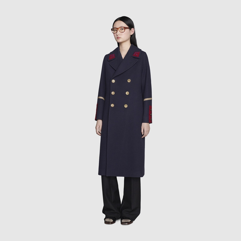 GUCCI 2015 Re-Edition double-breasted coat outlook