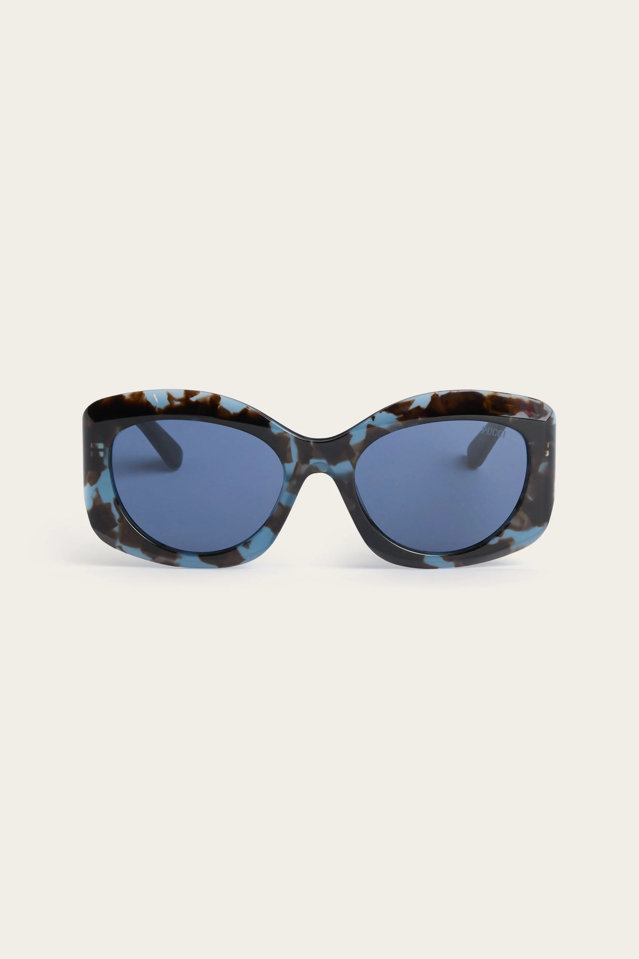 PUCCI BOLD RECTANGULAR SUNGLASSES - 1