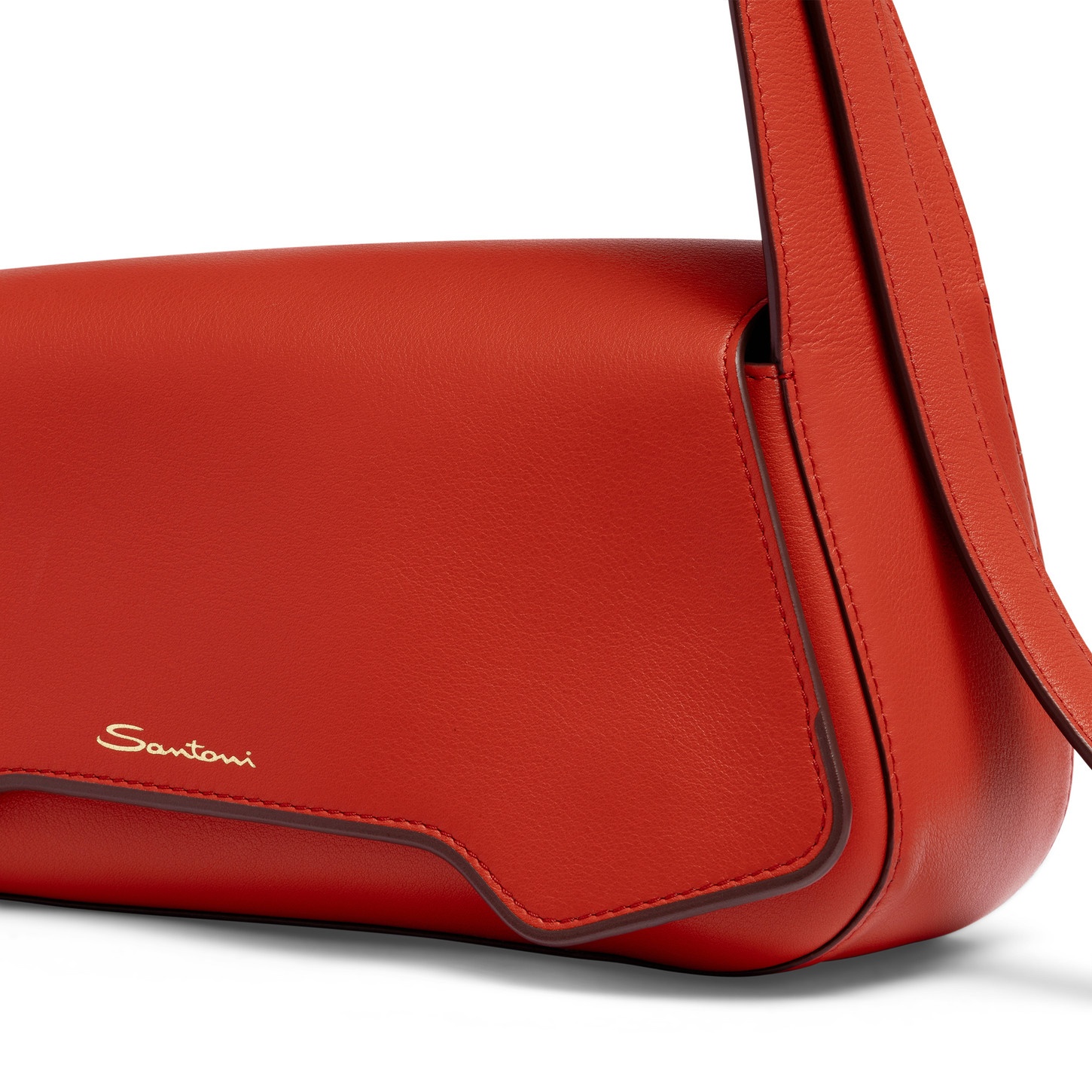 Red leather ThePluto bag - 6
