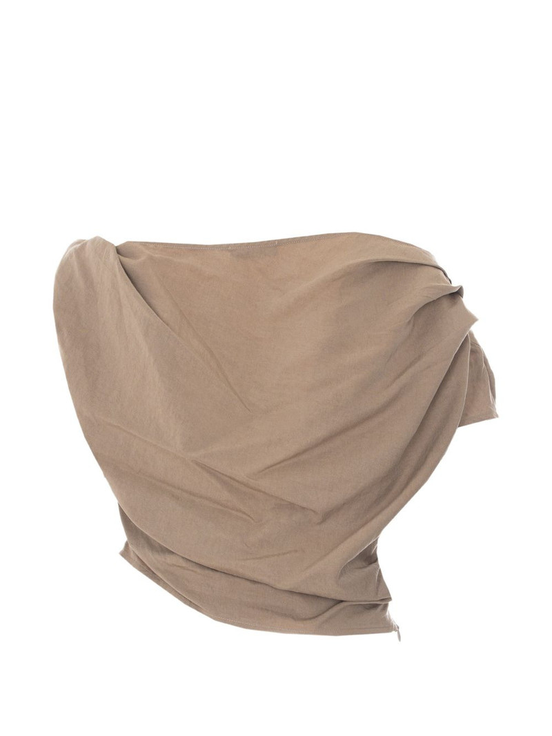 ELEH knot detail draped top outlook