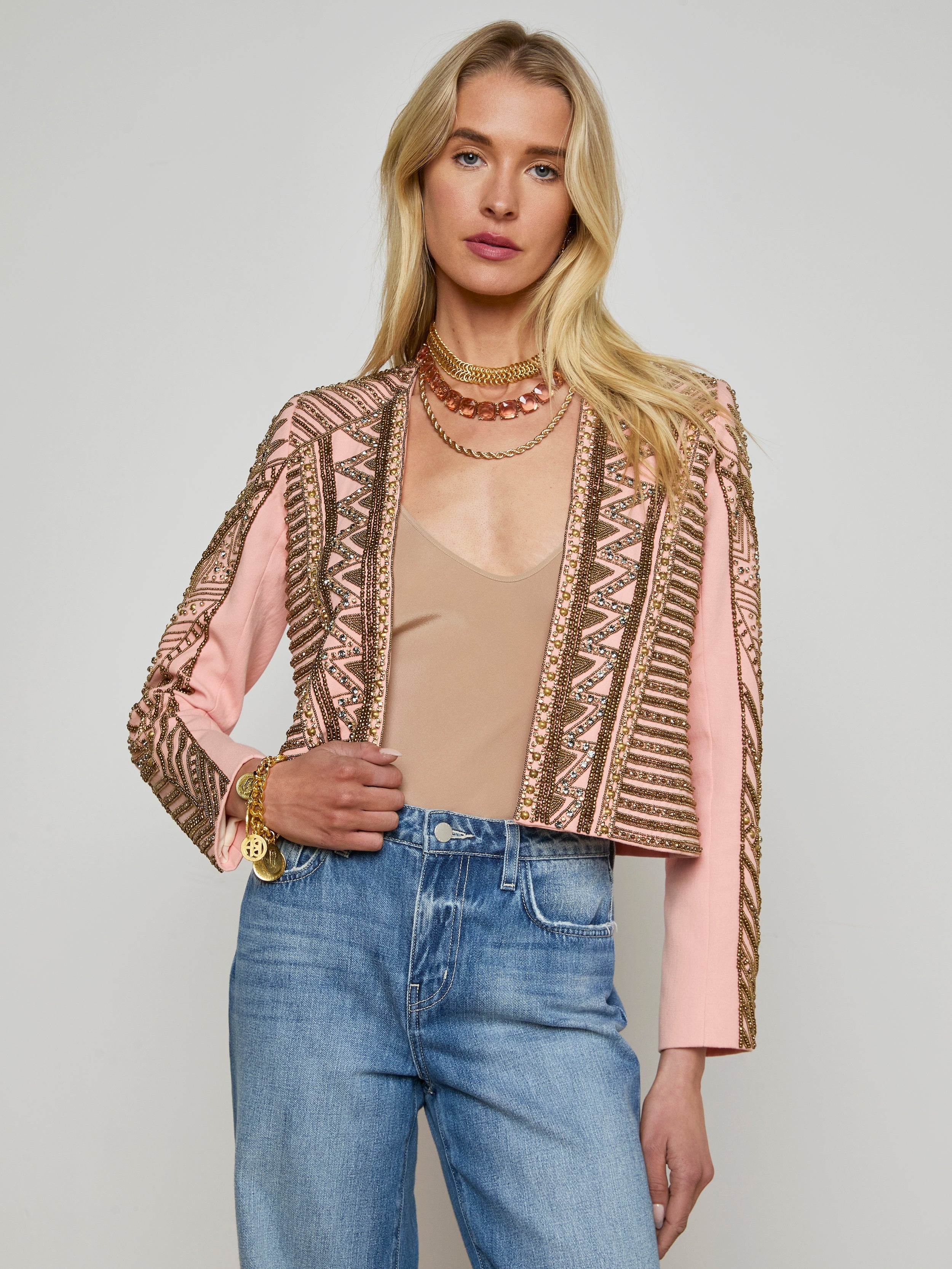 Blossom Embellished Jacket - 3