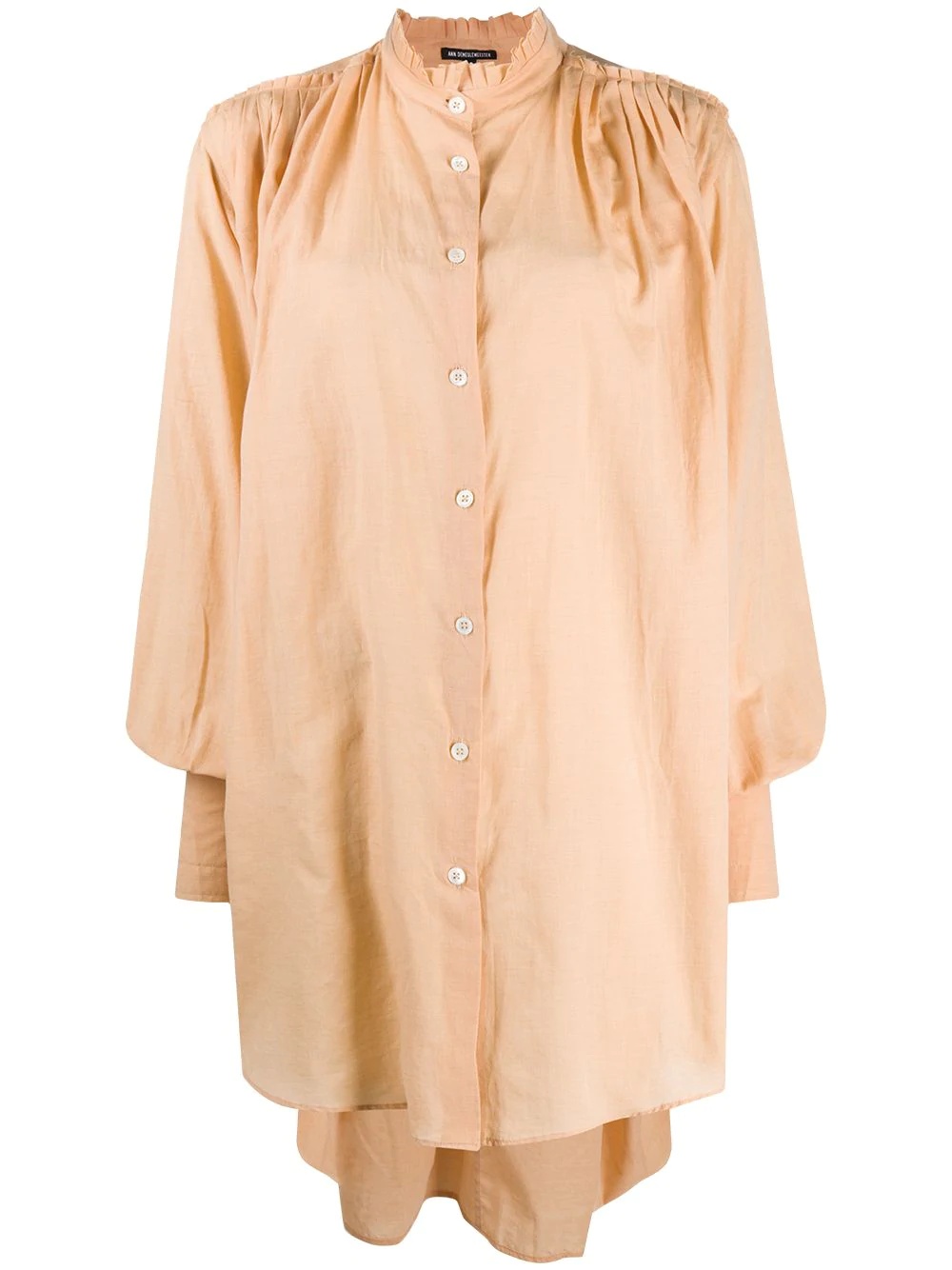 Taiko oversized pleated blouse - 1