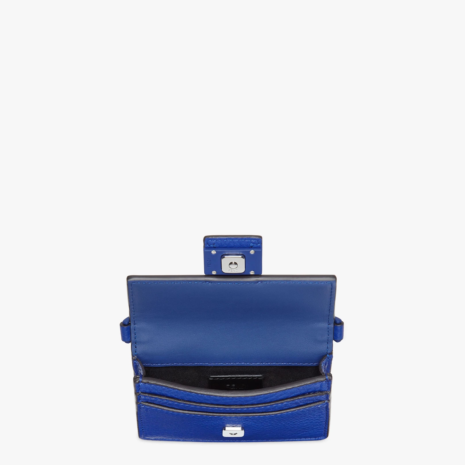 Blue leather bag - 3
