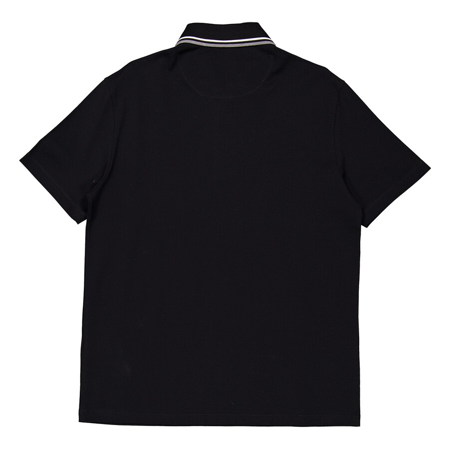 Versace Embroidered Logo Cotton. Polo Shirt - 6