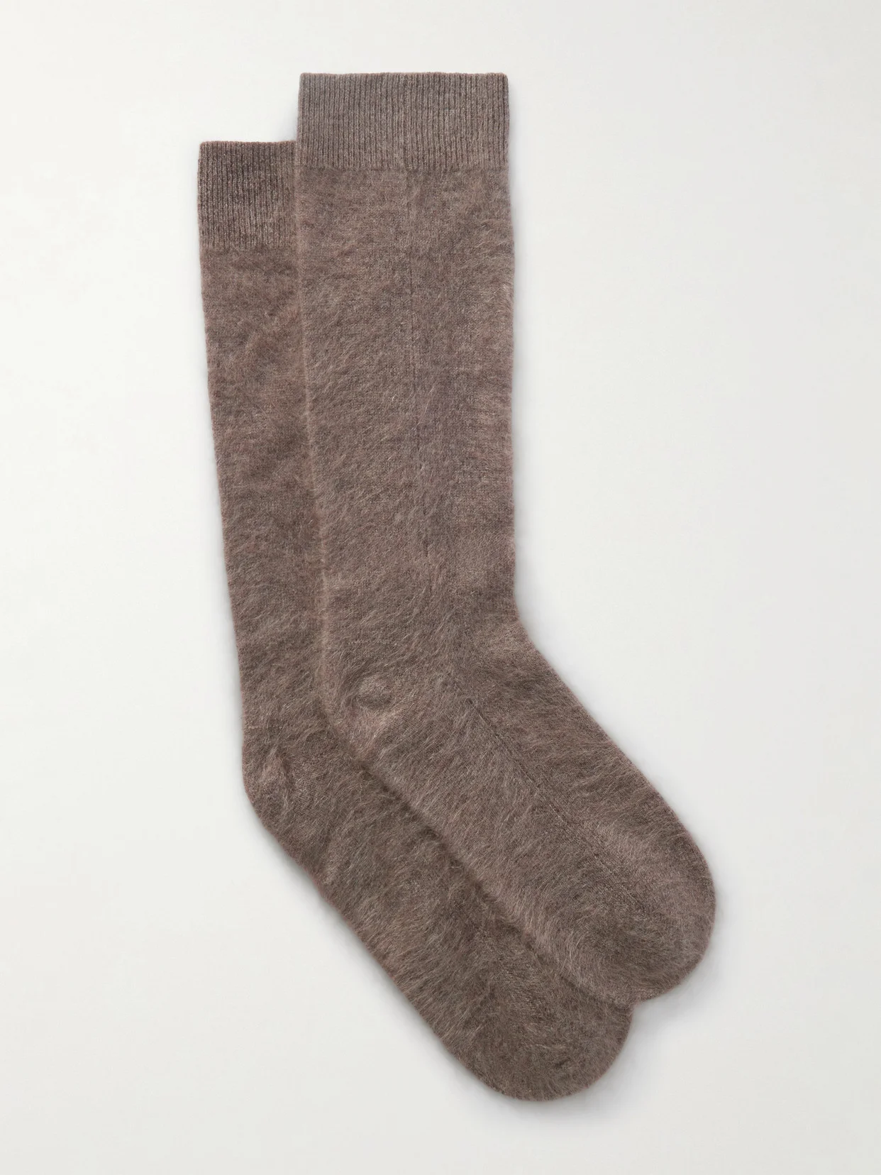 Brushed-cashmere Socks - 1