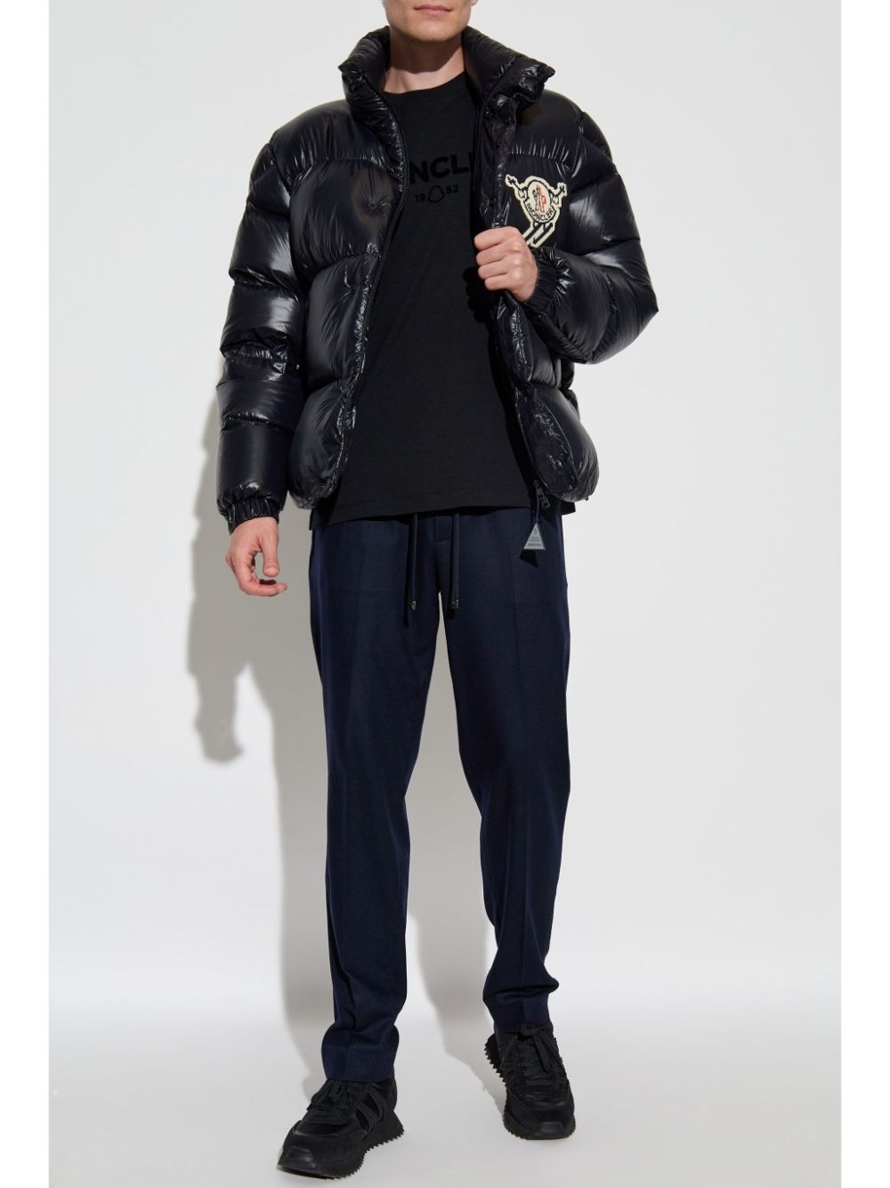 logo-appliqué track pants - 2