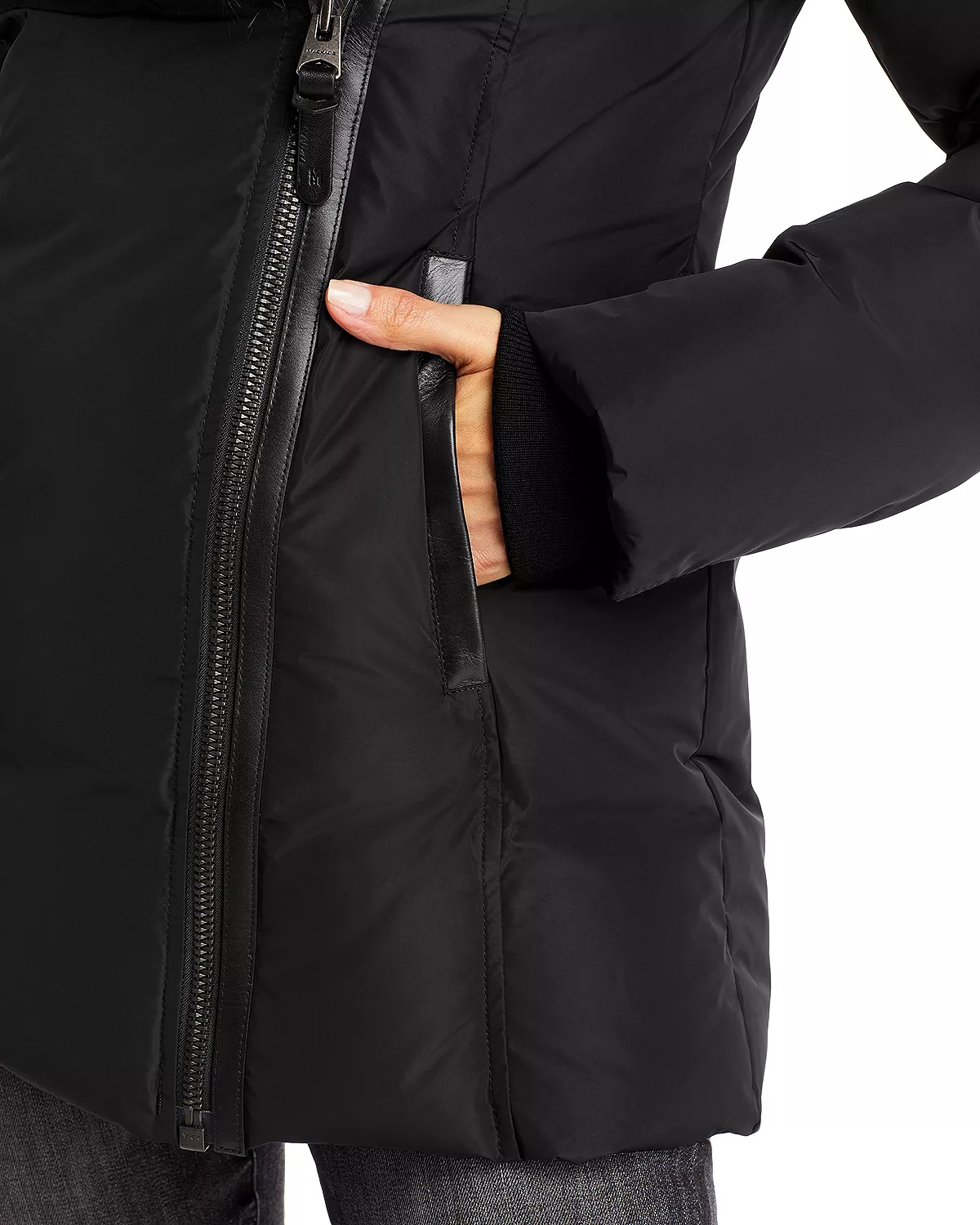Adali Hooded Shearling Down Jacket - 6