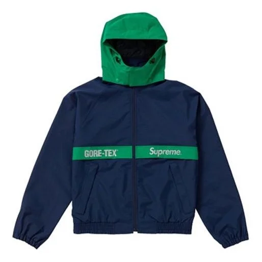 Supreme FW18 x GORE-TEX Court Jacket Navy k3M SUP-FW18-565 - 1