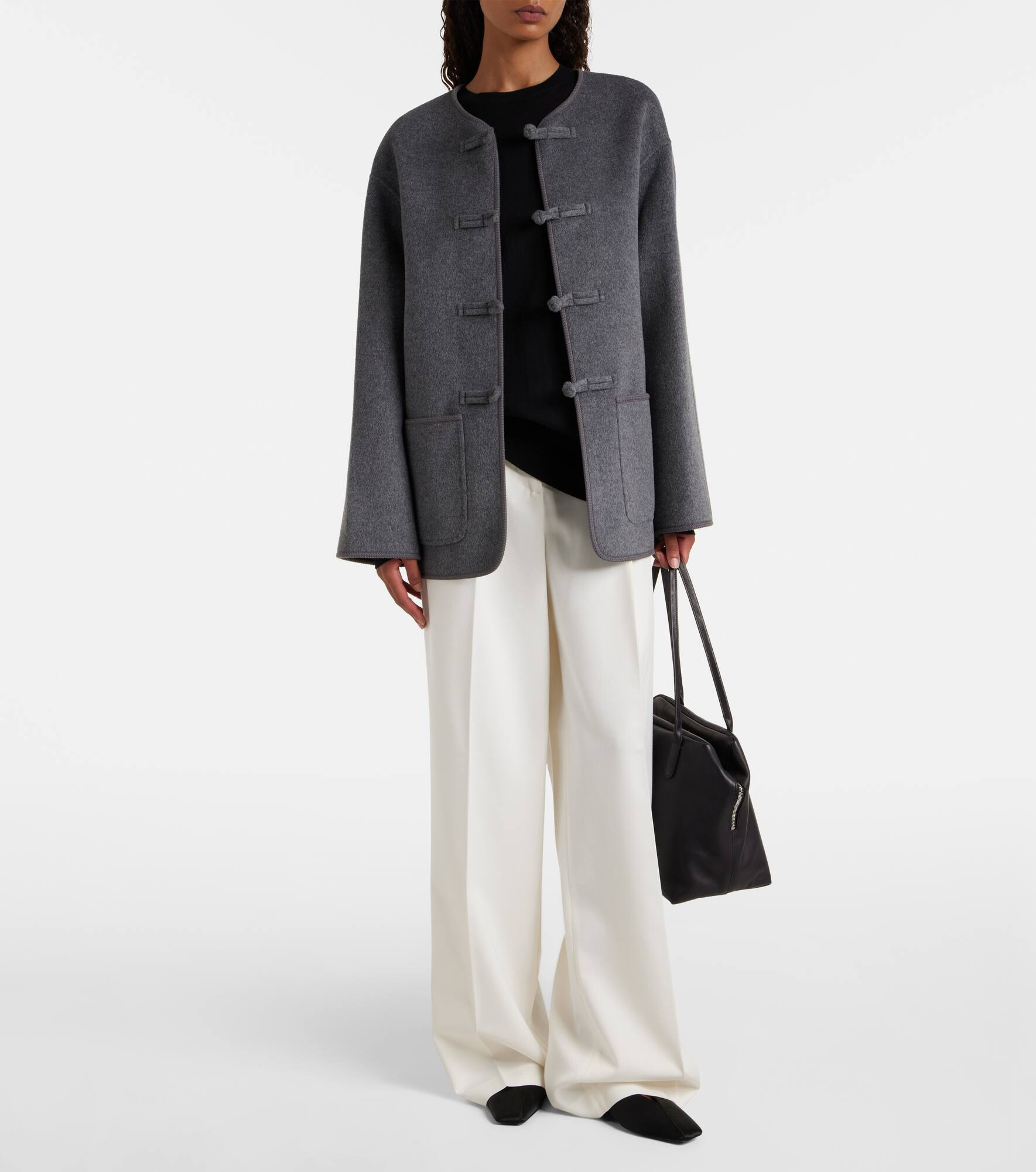 Wool and cashmere jacket - 2