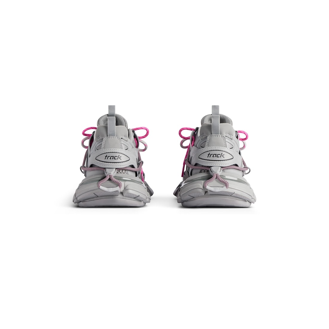Women's Track Trail Laces Sneaker  in Grey/pink - 5
