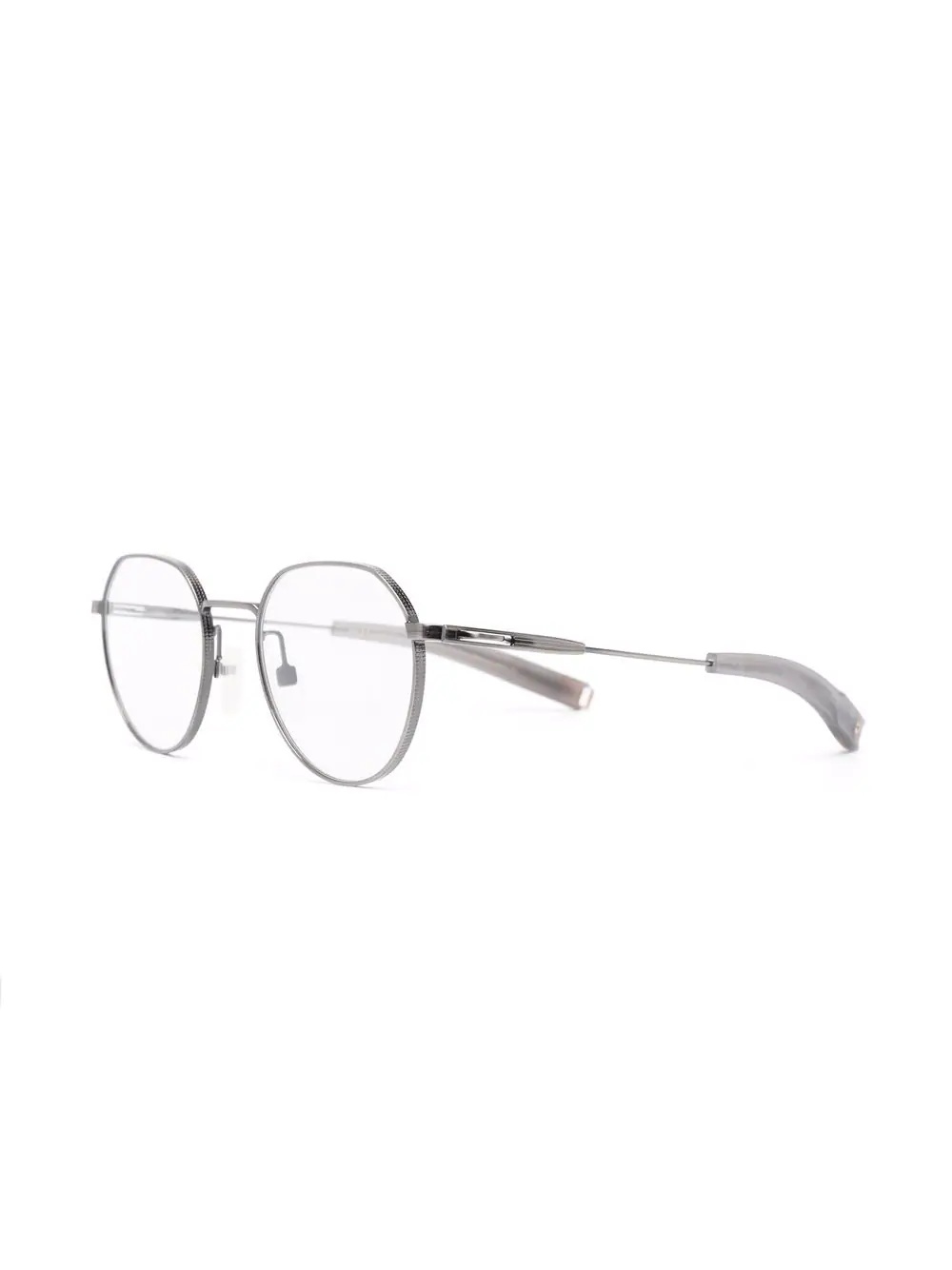 metallic round glasses - 2