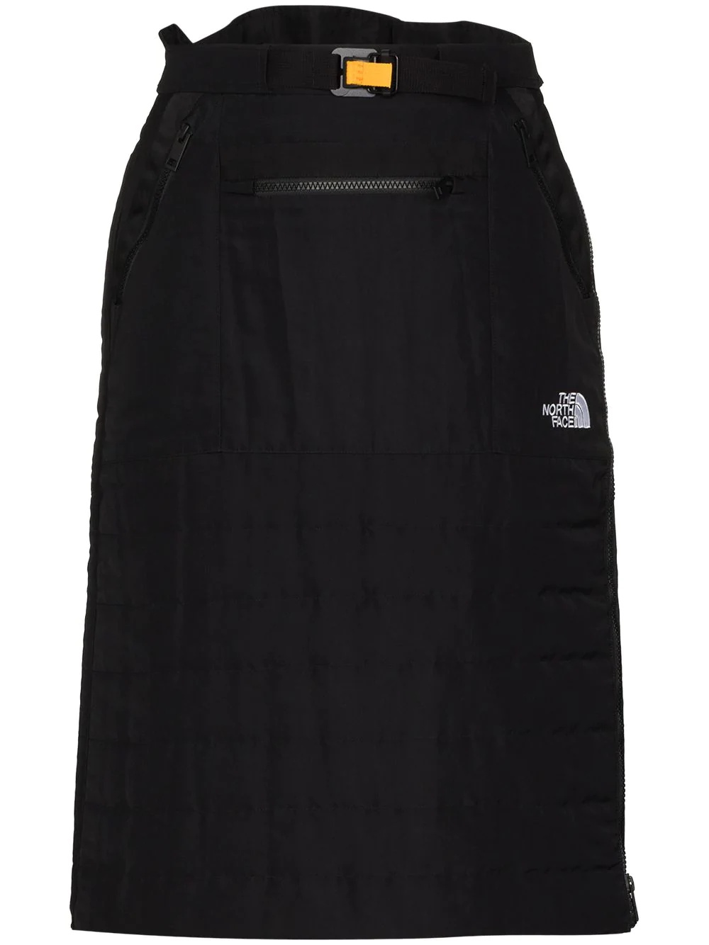 quilted midi skirt - 1