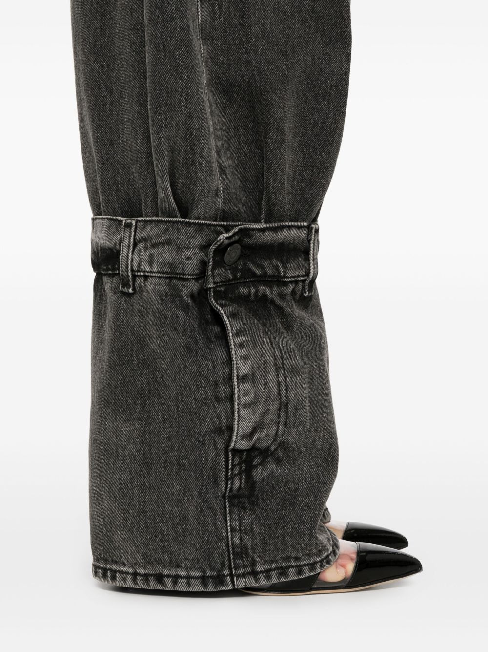 cuff-detail jeans - 5