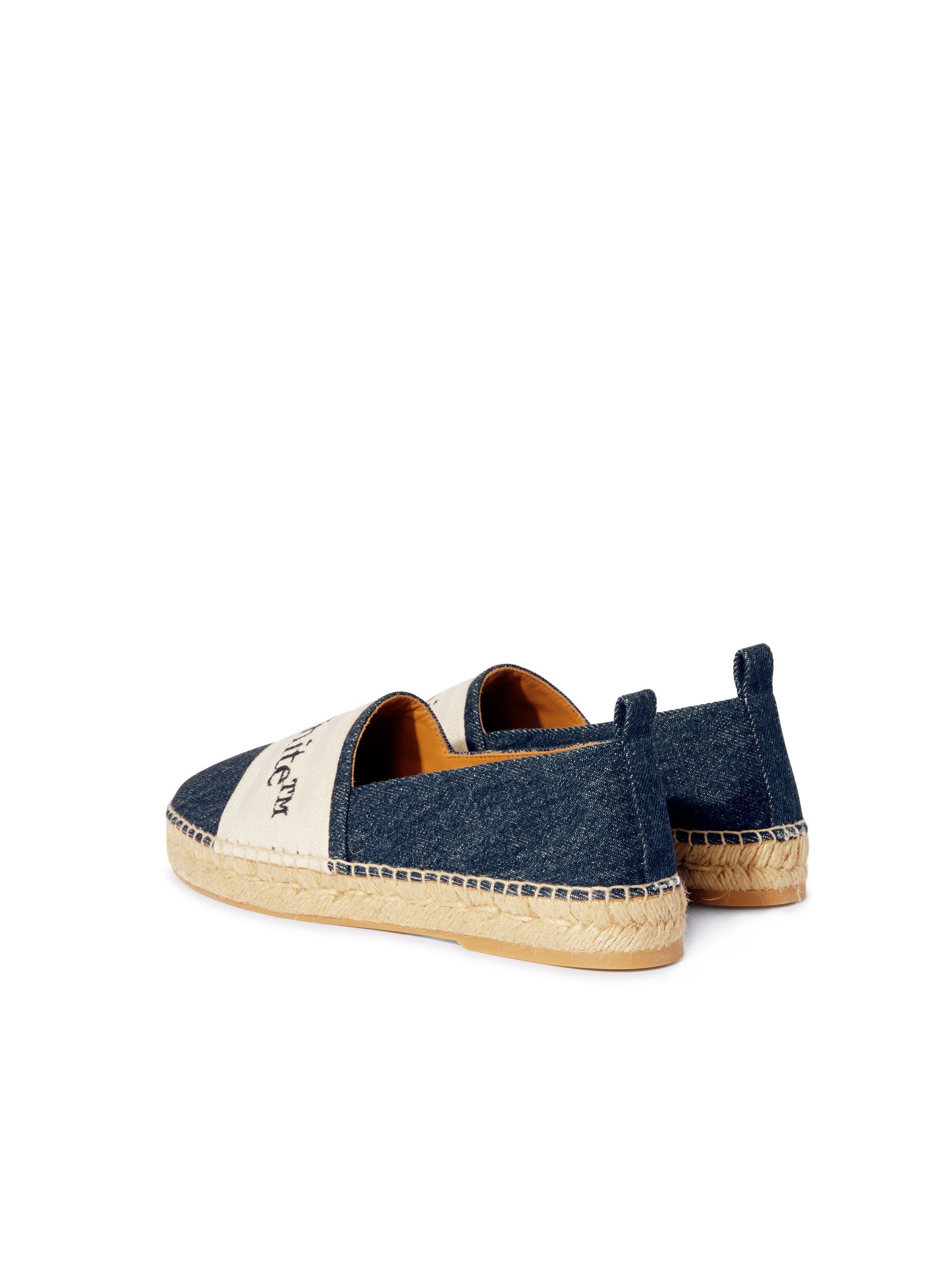 Blue Denim Bookish Espadrilles - 5