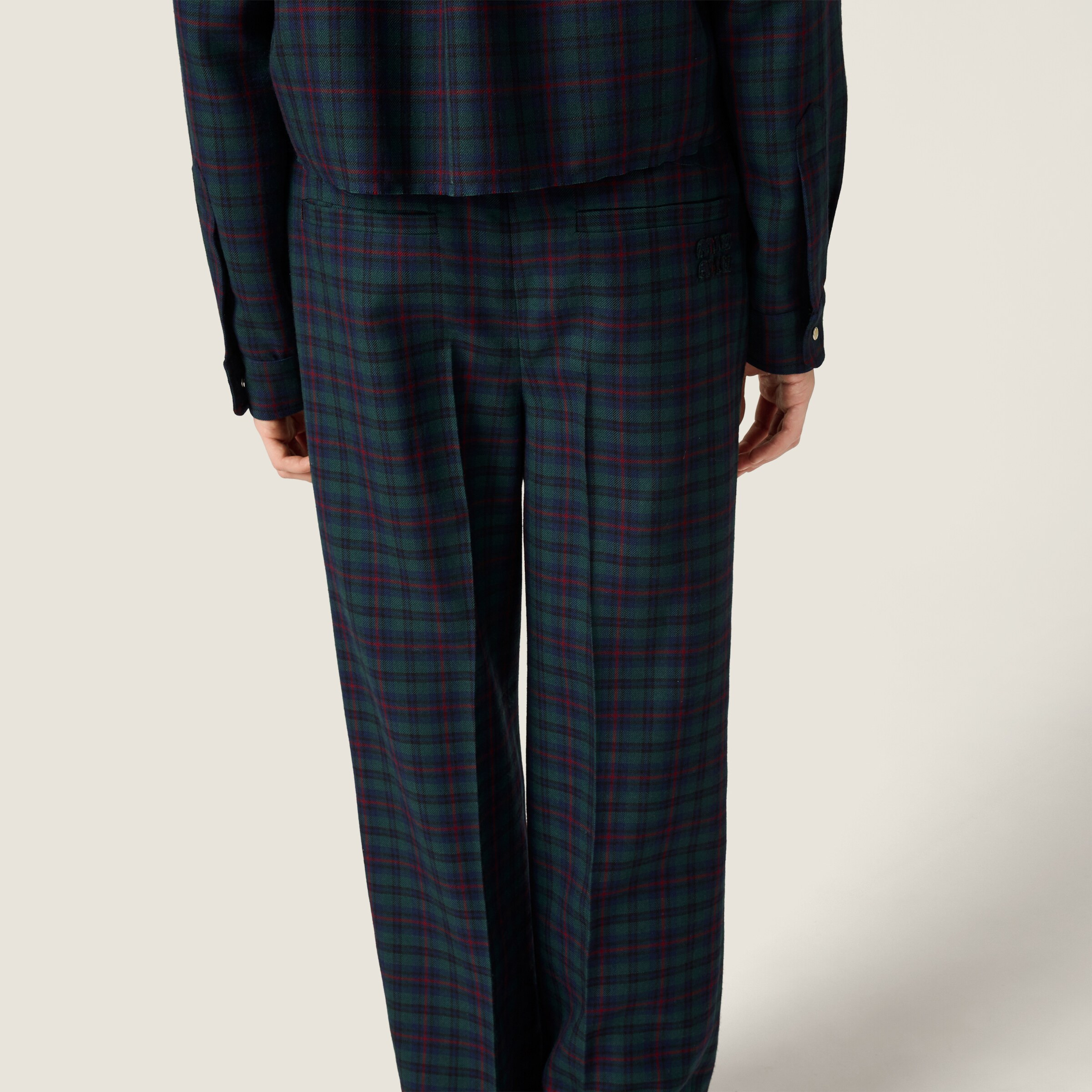 Plaid pants - 4