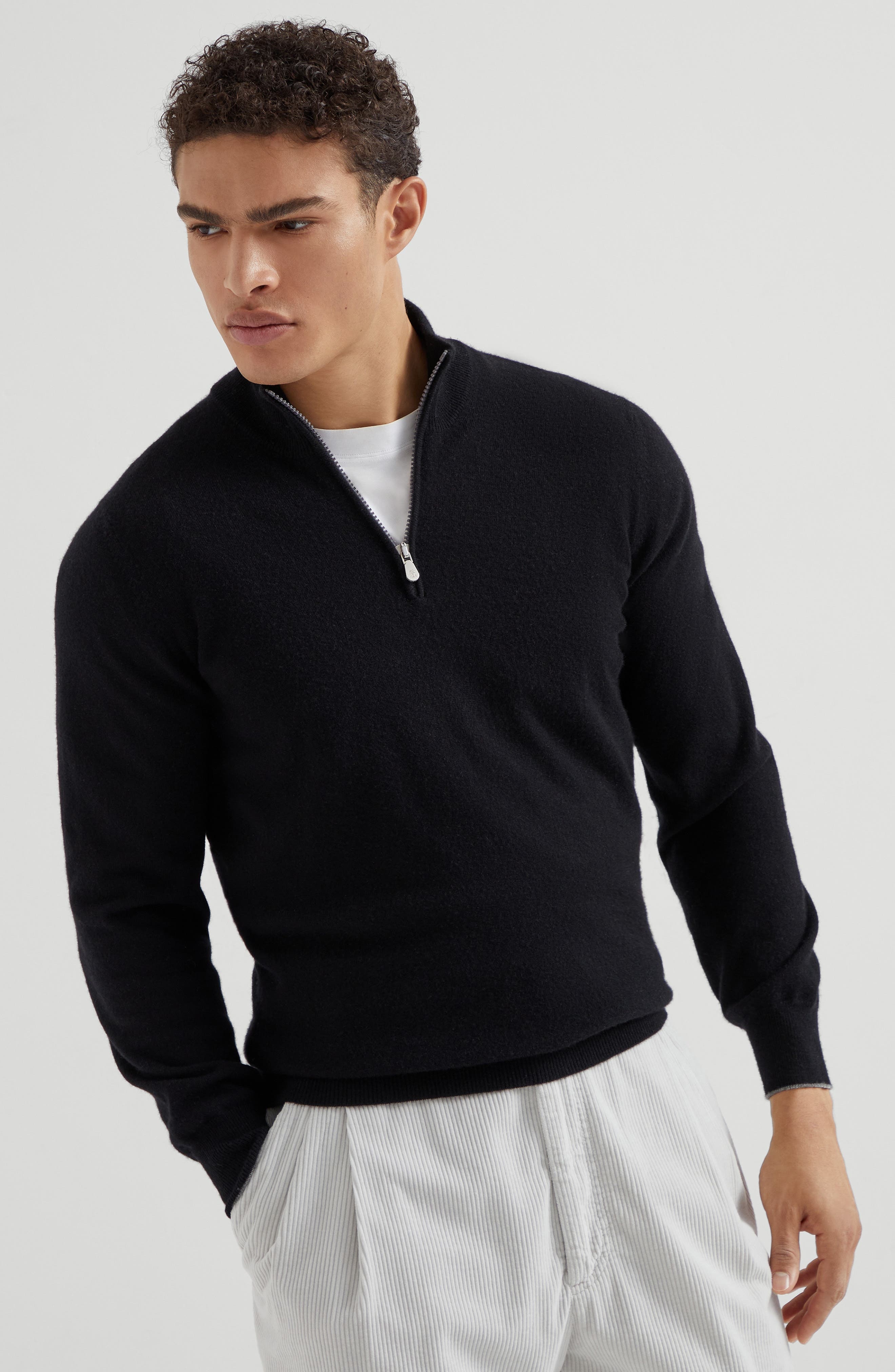 Brunello Cucinelli Cashmere sweater in Black at Nordstrom - 2