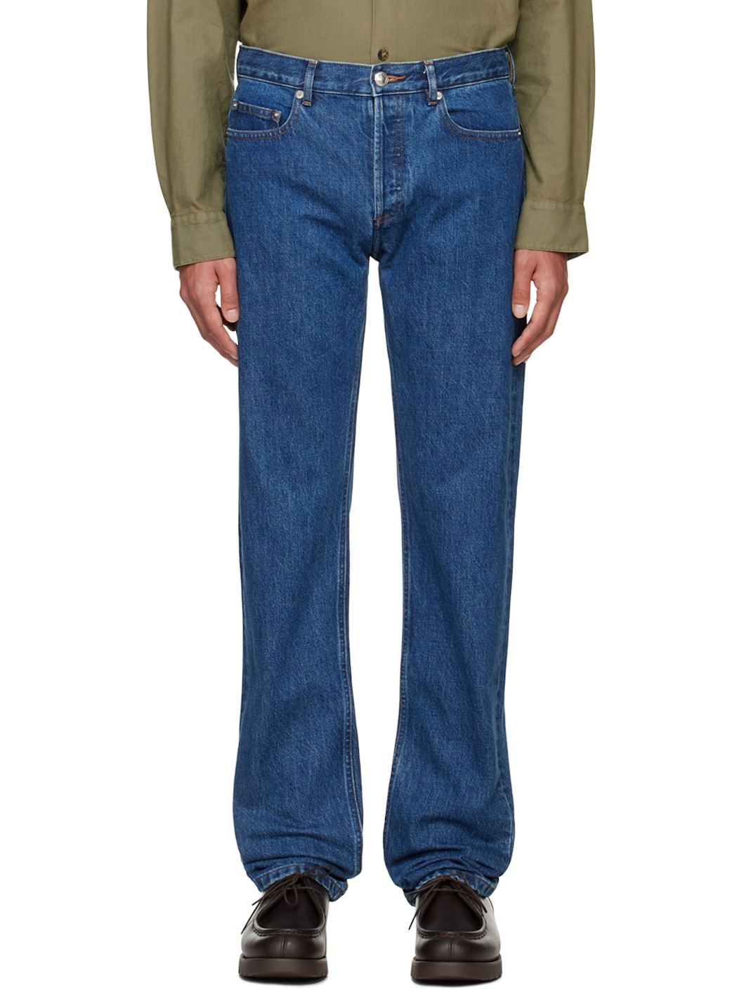 Blue New Standard Jeans - 1