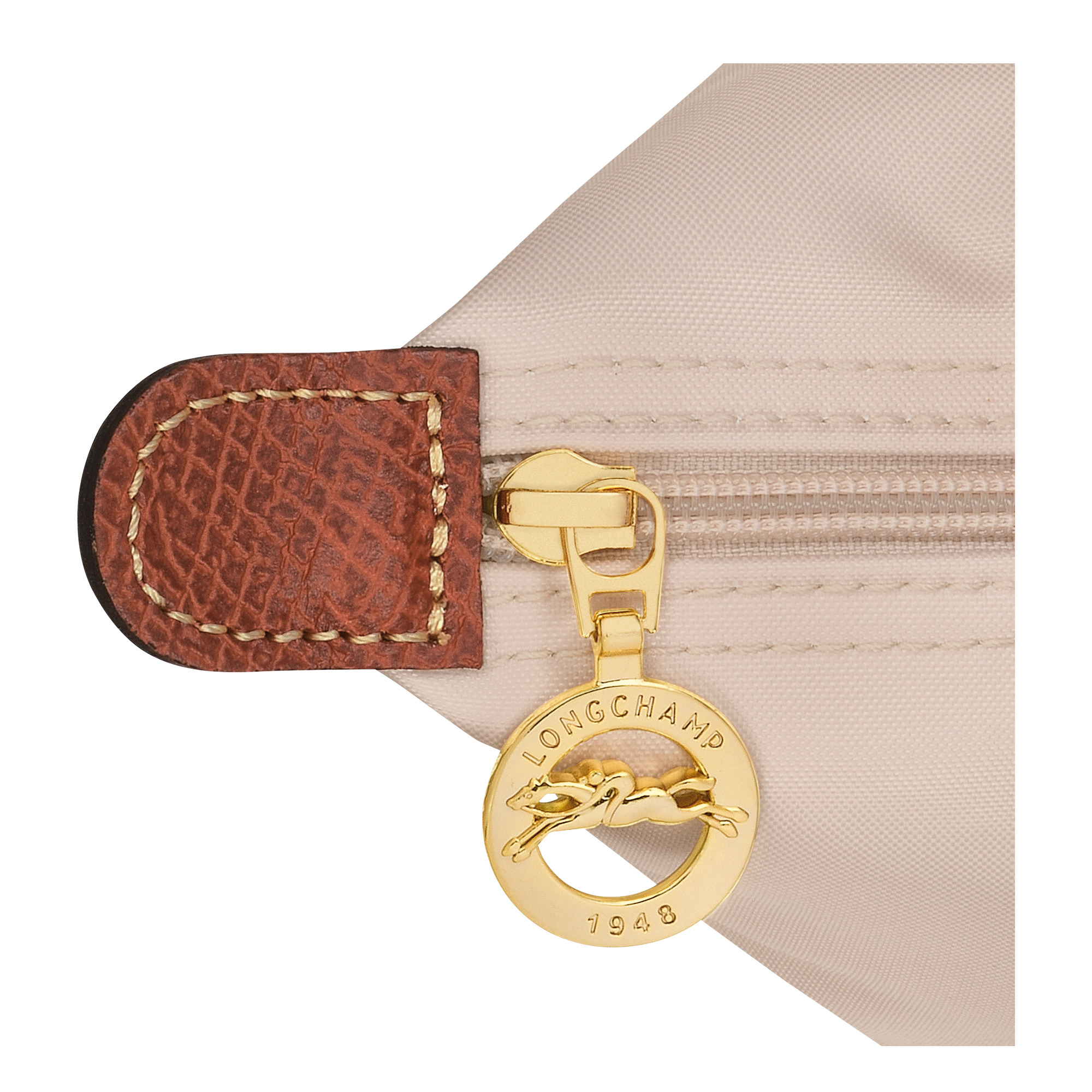 トートバッグ Longchamp Paper-coloured Le Pliage Original M bag Le Pliage Original M Tote bag Paper - Recycled canvas