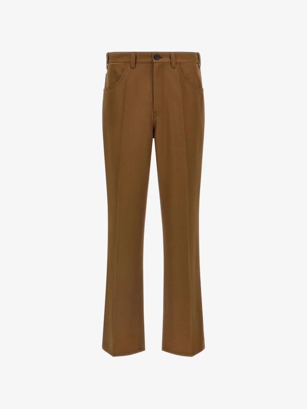 pressed-crease trousers - 1