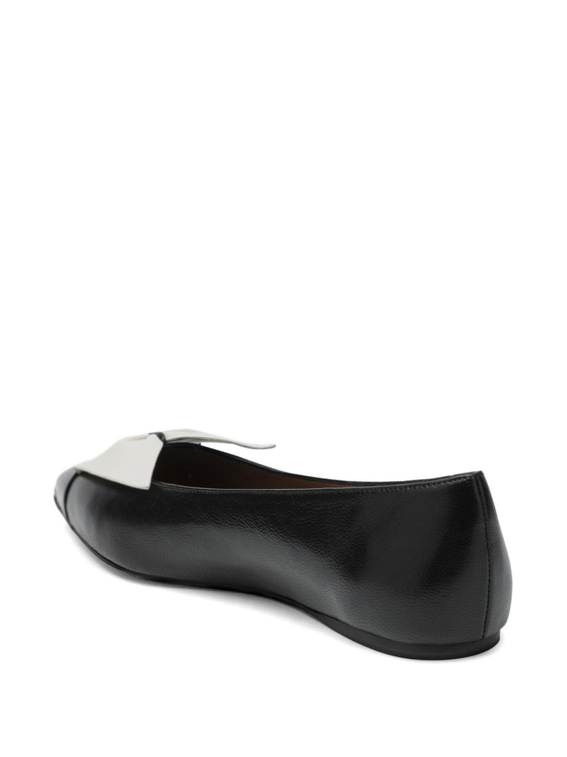 bow-detail pointed-toe ballet flats 3