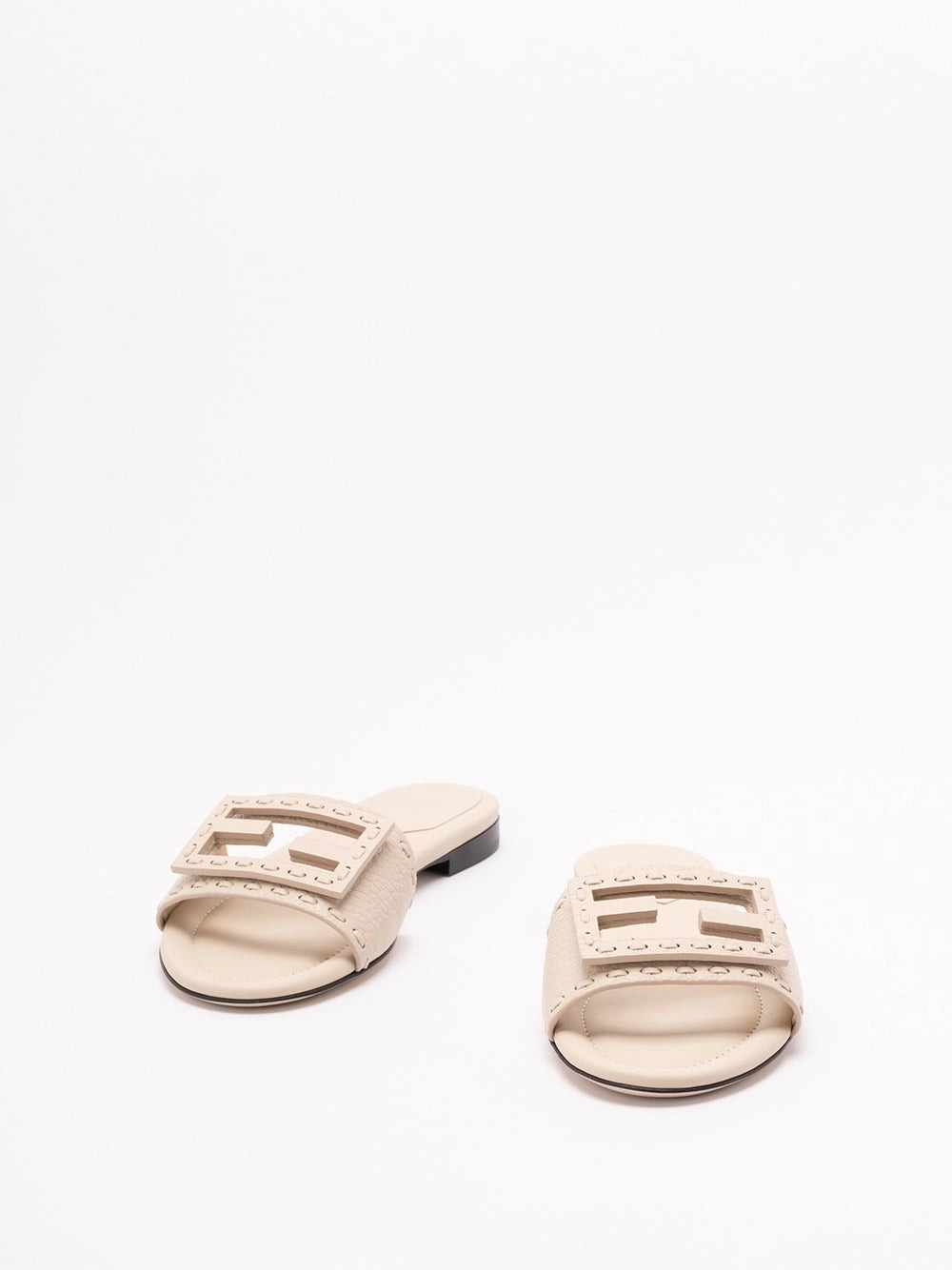 Fendi Women `Ff` Slides - 2