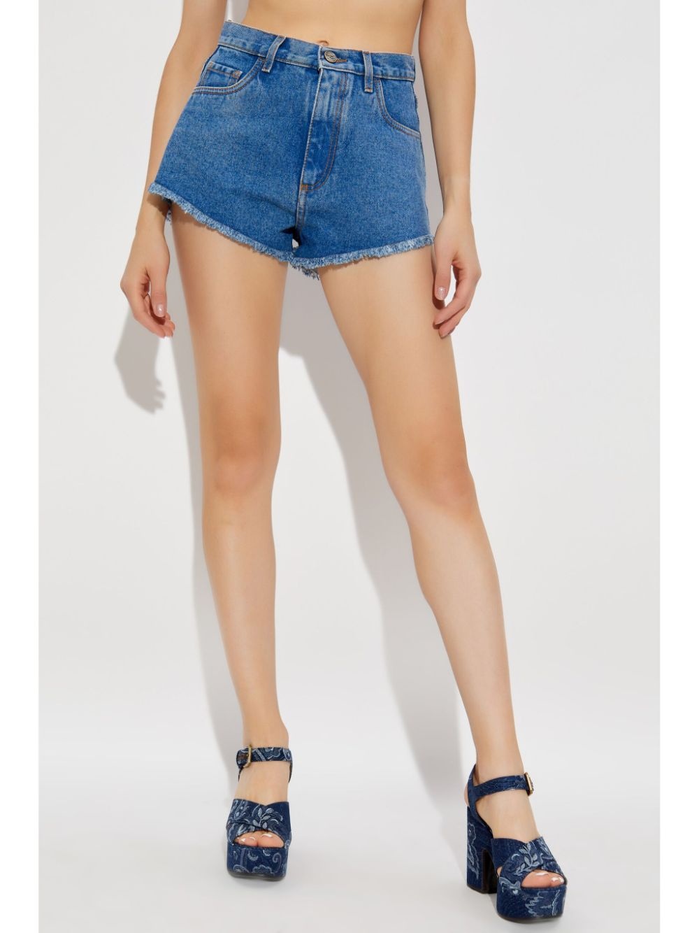 denim shorts - 3