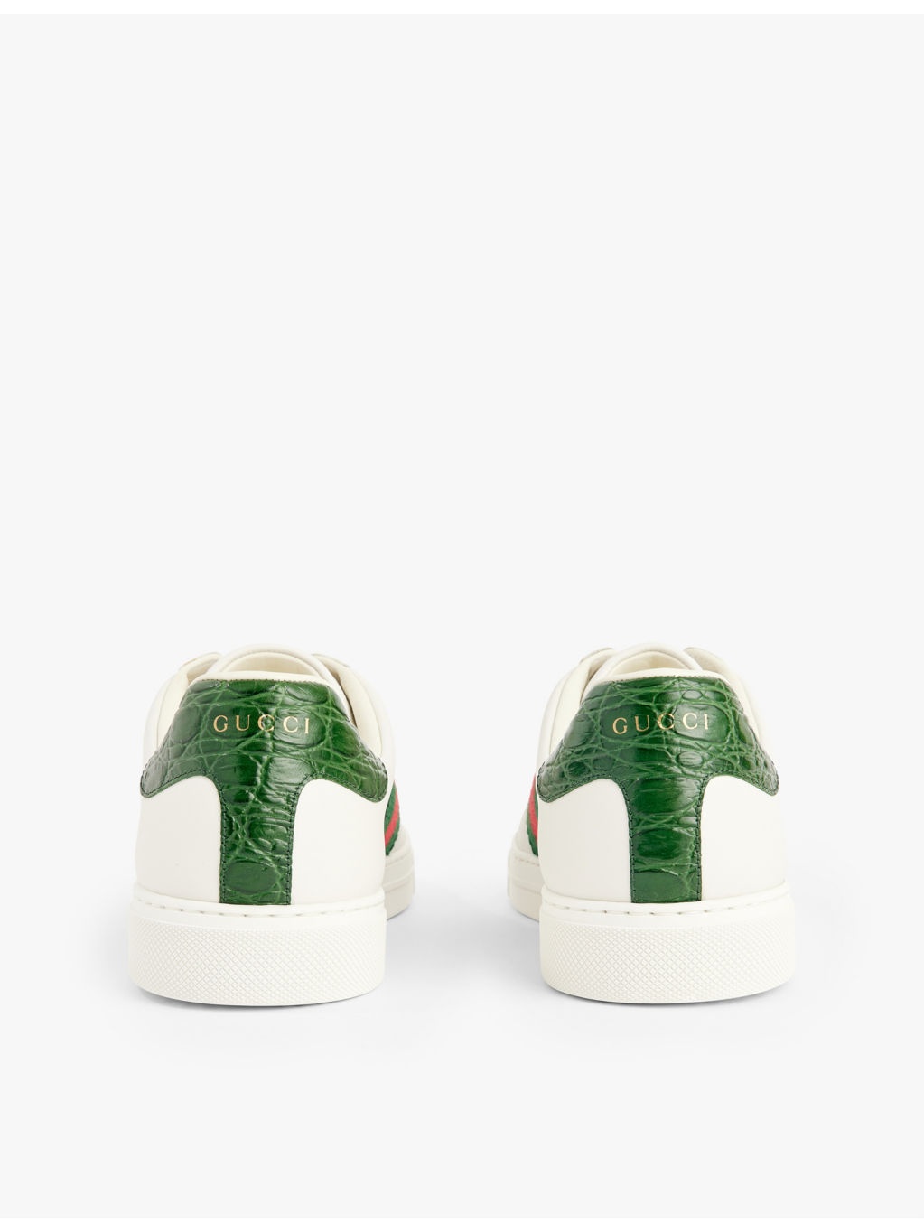 Ace leather low-top trainers - 4