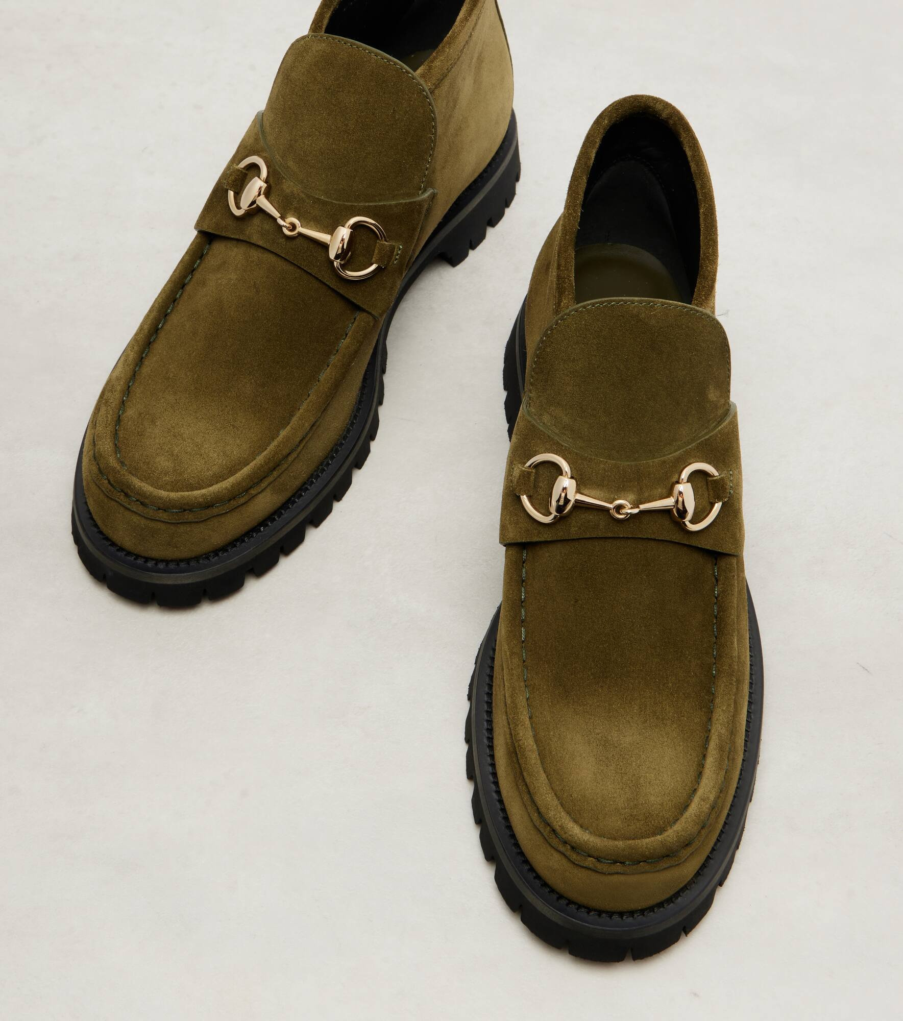 Horsebit Sylke suede boots - 5
