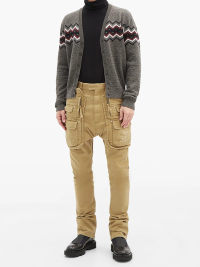 DSQUARED2 Sharpei cotton-twill cargo trousers outlook