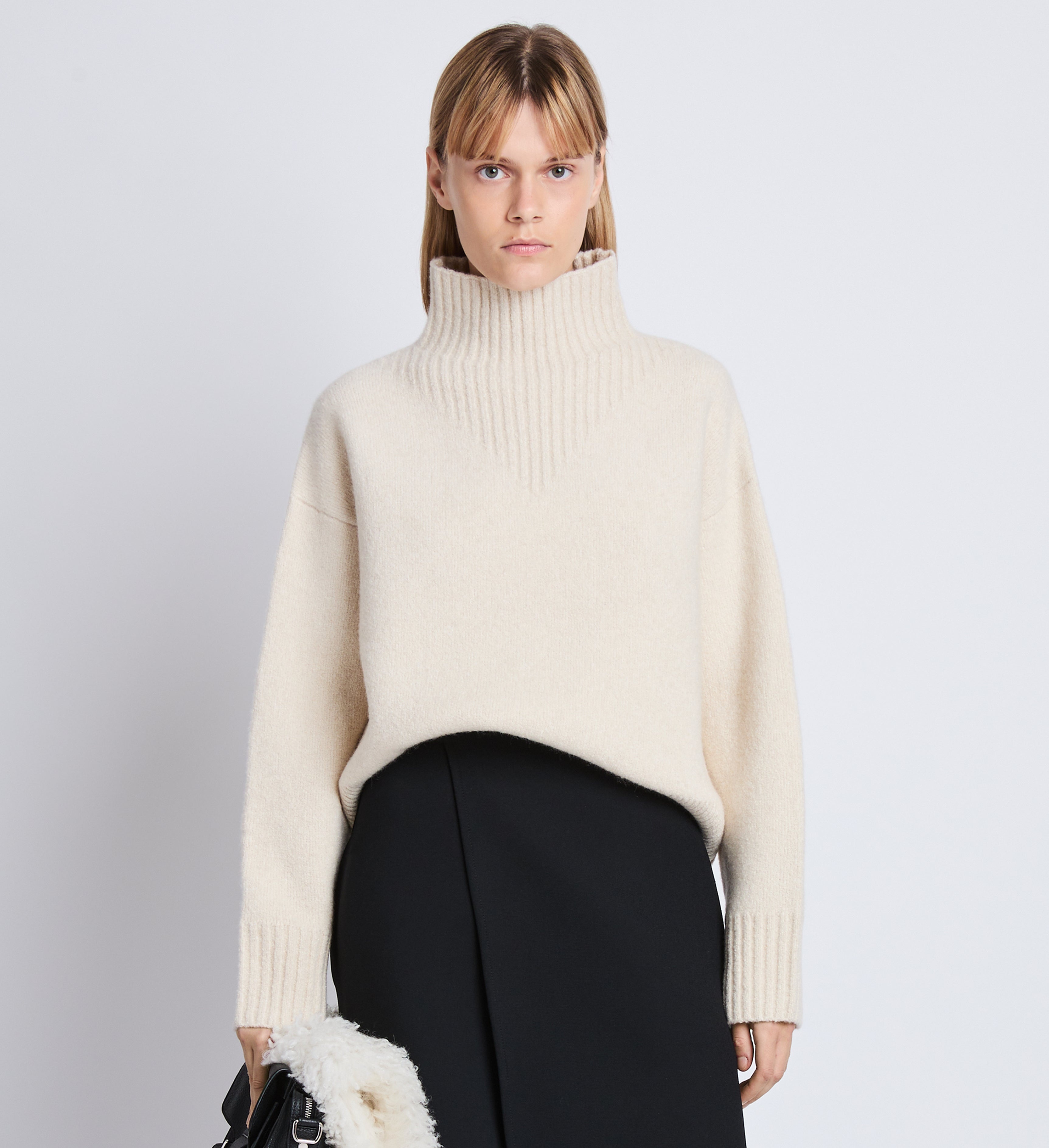 Alma Sweater in Lofty Eco Cashmere - 2