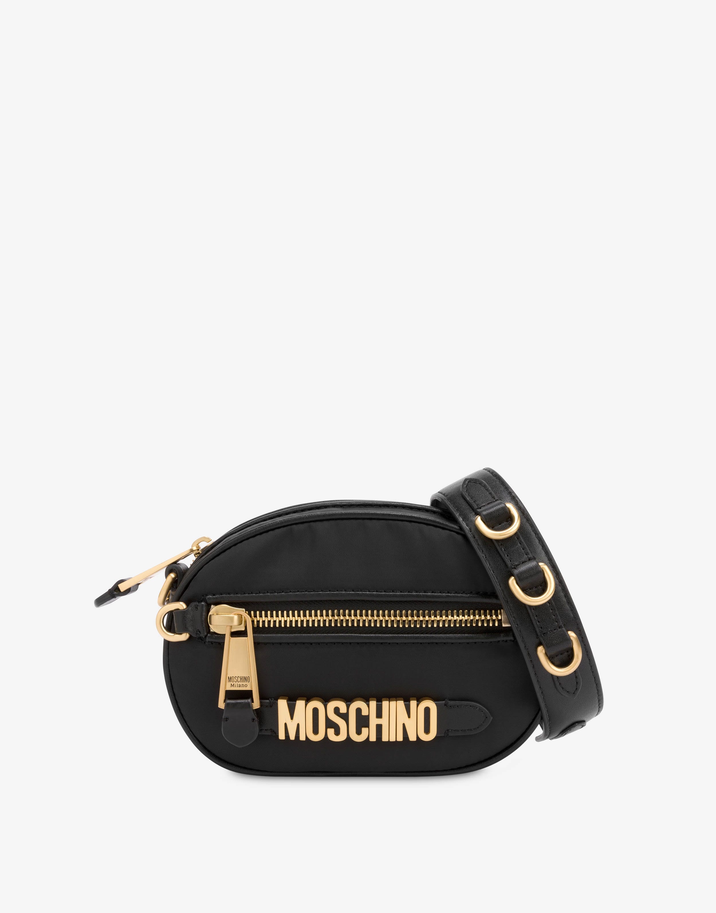 SHOULDER BAG WITH LETTERING LOGO - 1
